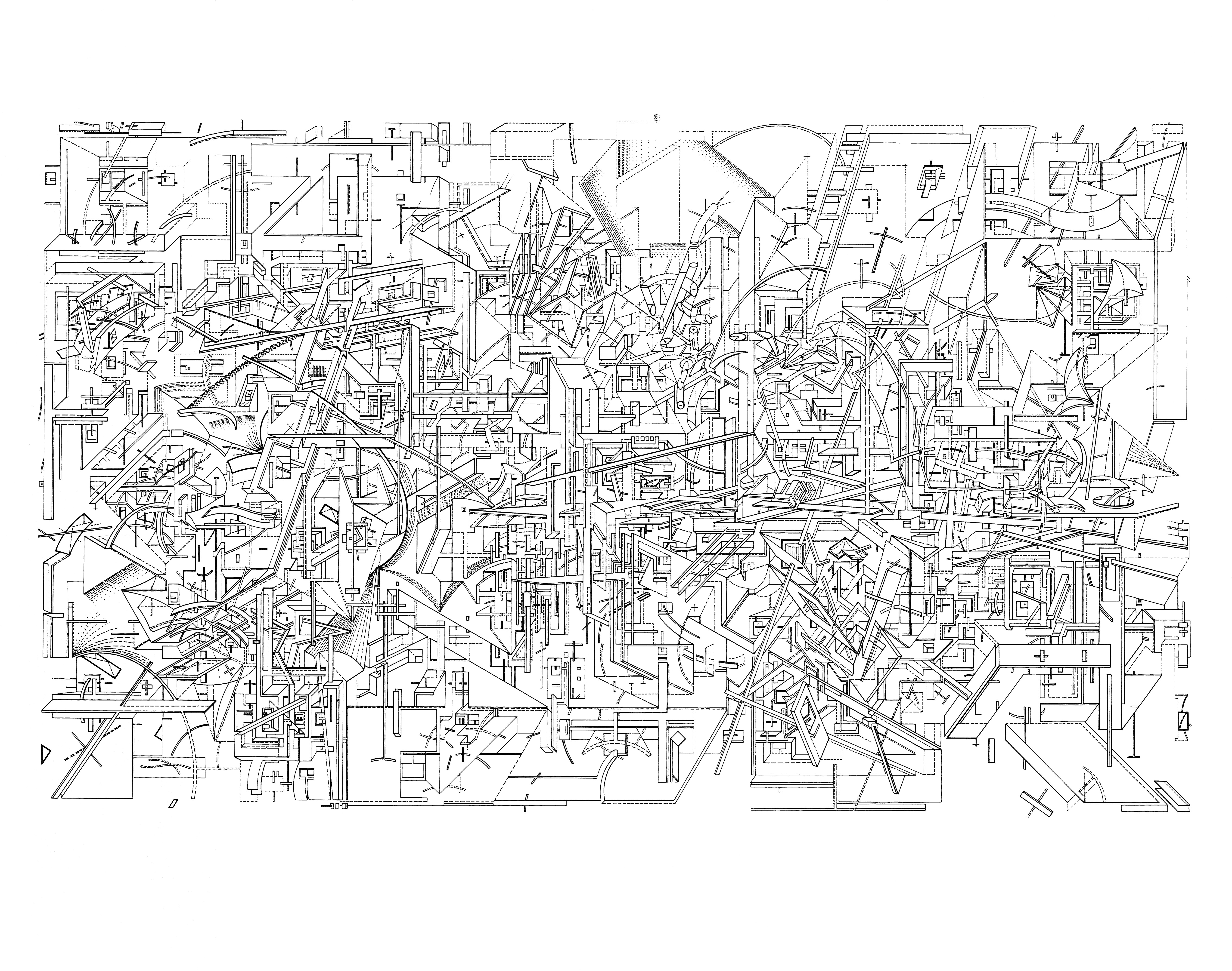 General 5325x4200 abstract drawing artwork