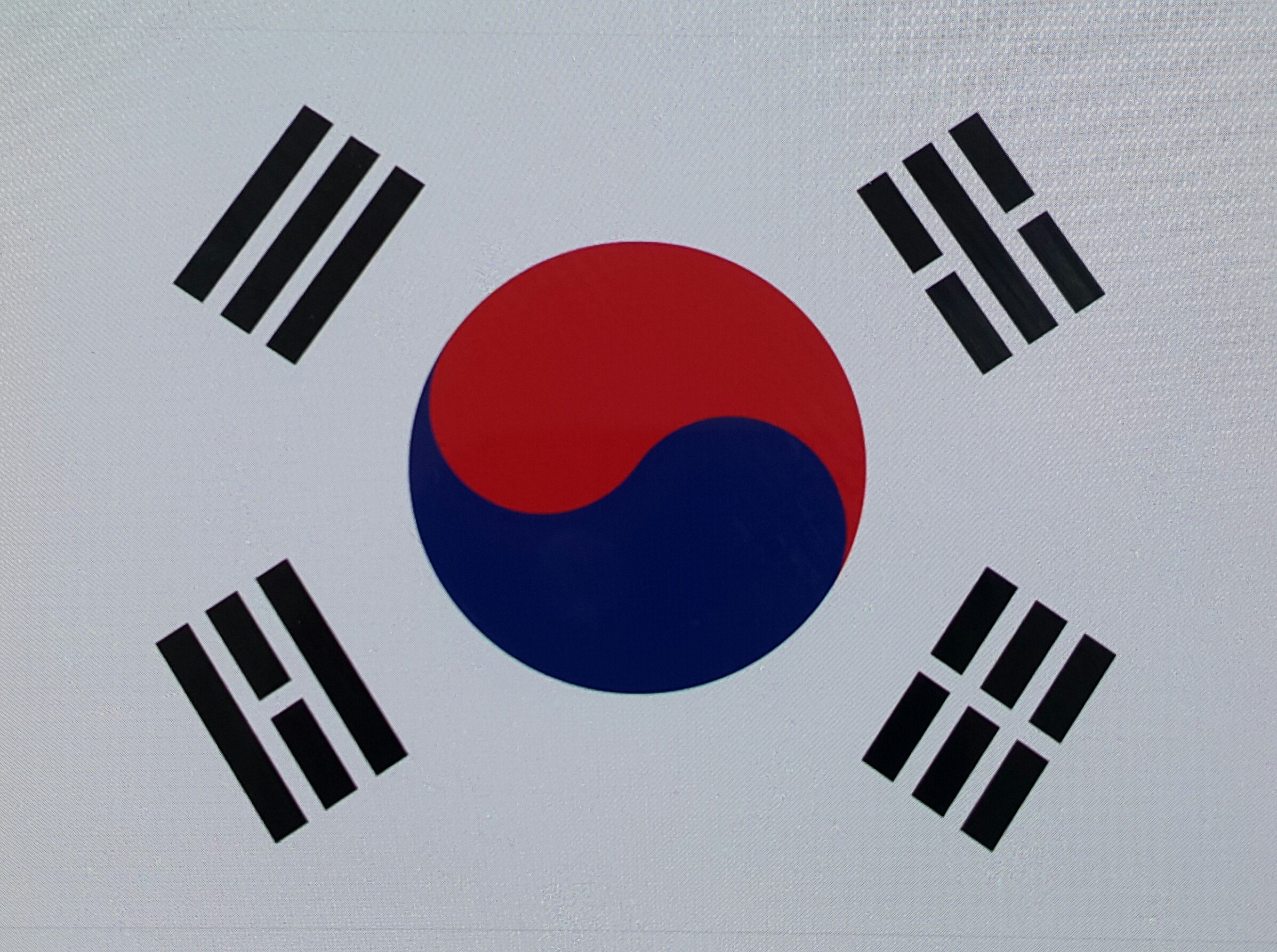 General 2395x1786 South Korea flag Korean Asia Flag of South Korea