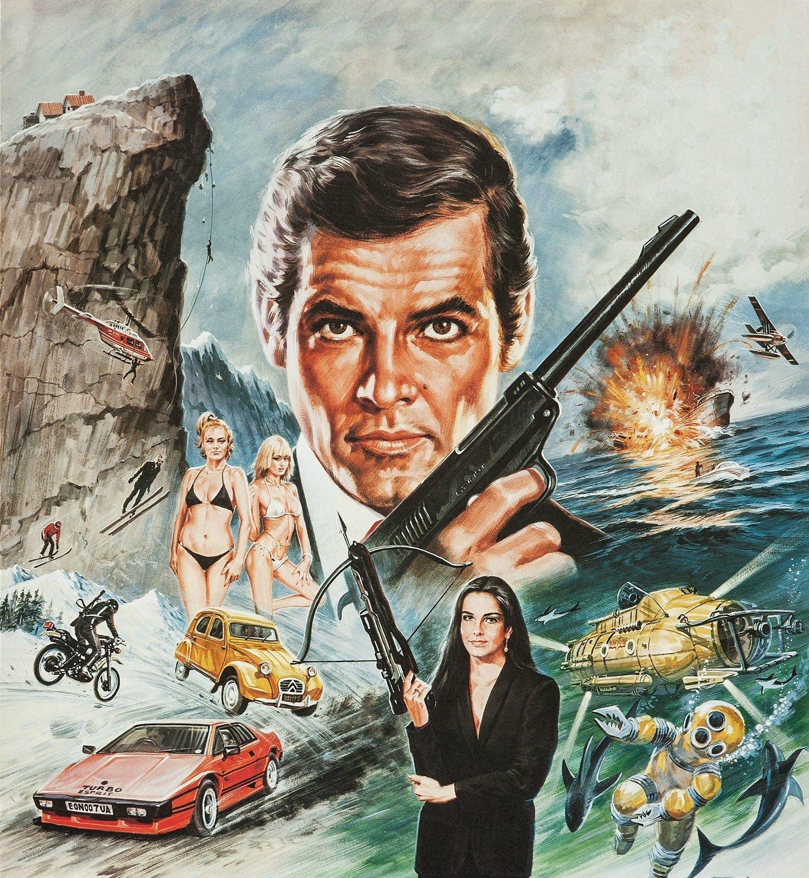 General 1591x1727 007 movies James Bond Roger Moore For Your Eyes Only (Movies)