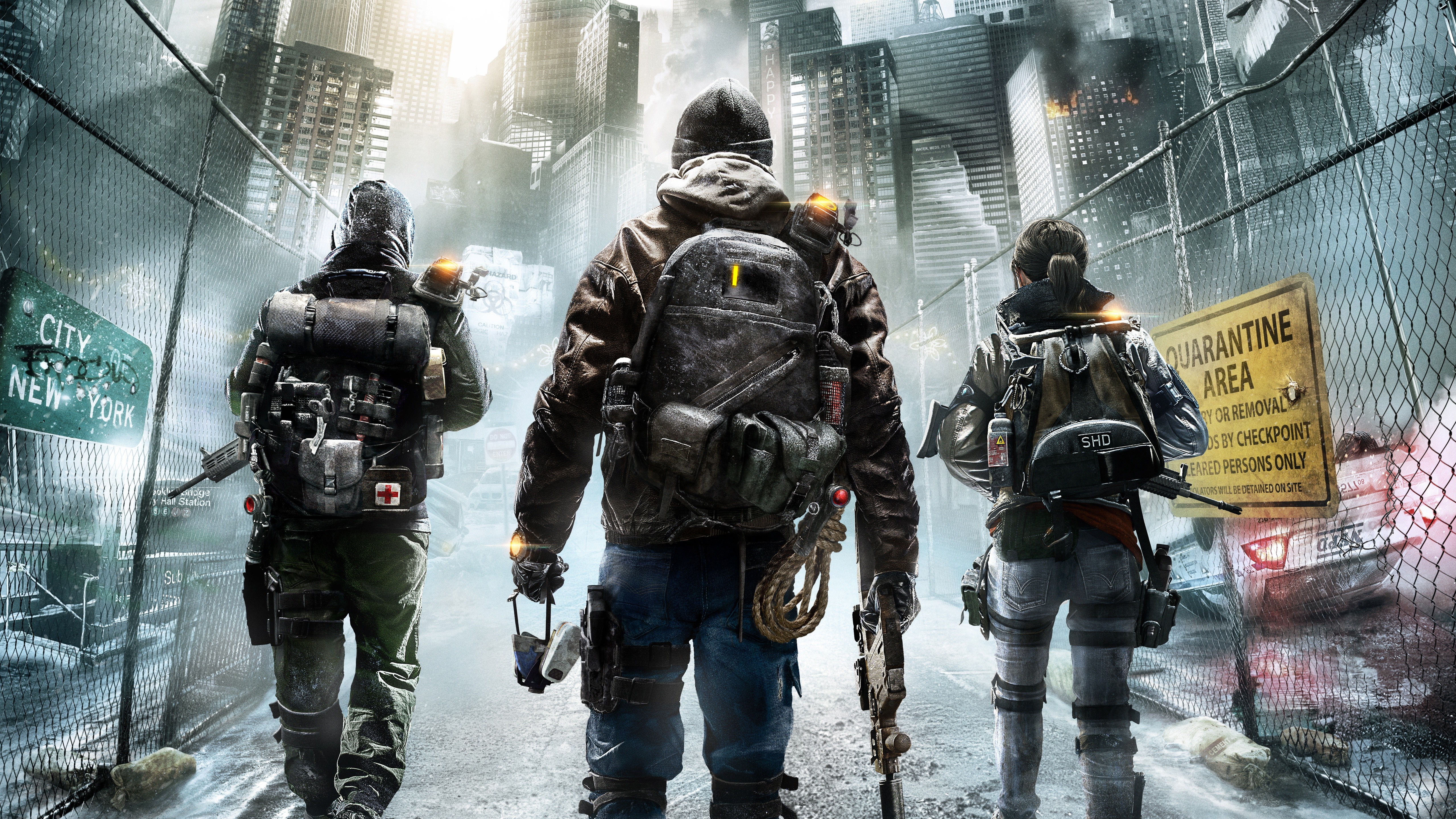 General 5120x2880 video games PC gaming Tom Clancy's The Division apocalyptic video game art