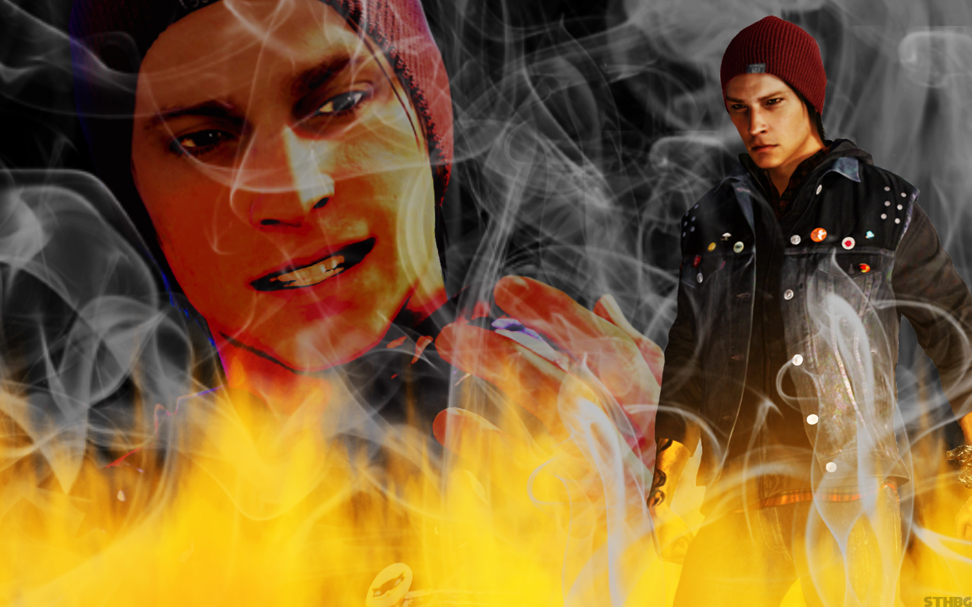 General 1920x1200 Delsin Rowe Infamous: Second Son video games video game characters