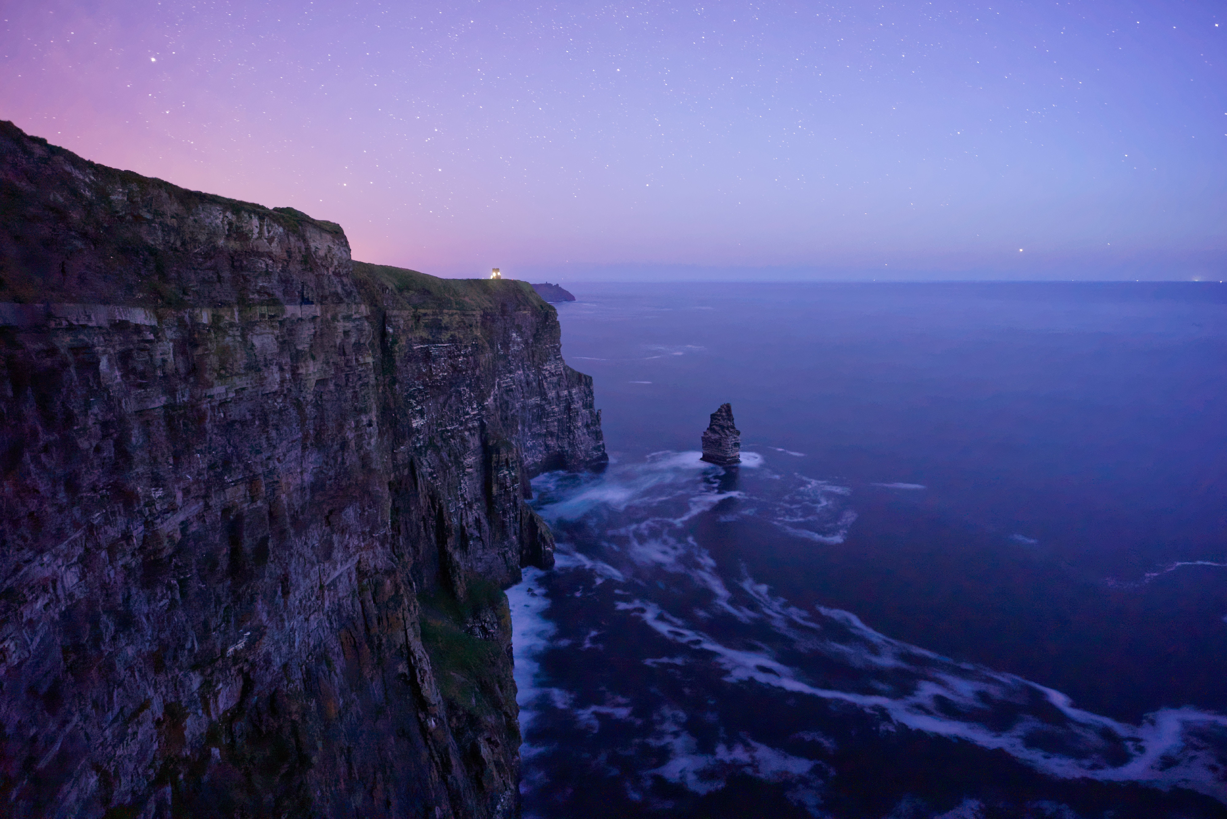General 4000x2670 photography sea nature low light night stars cliff