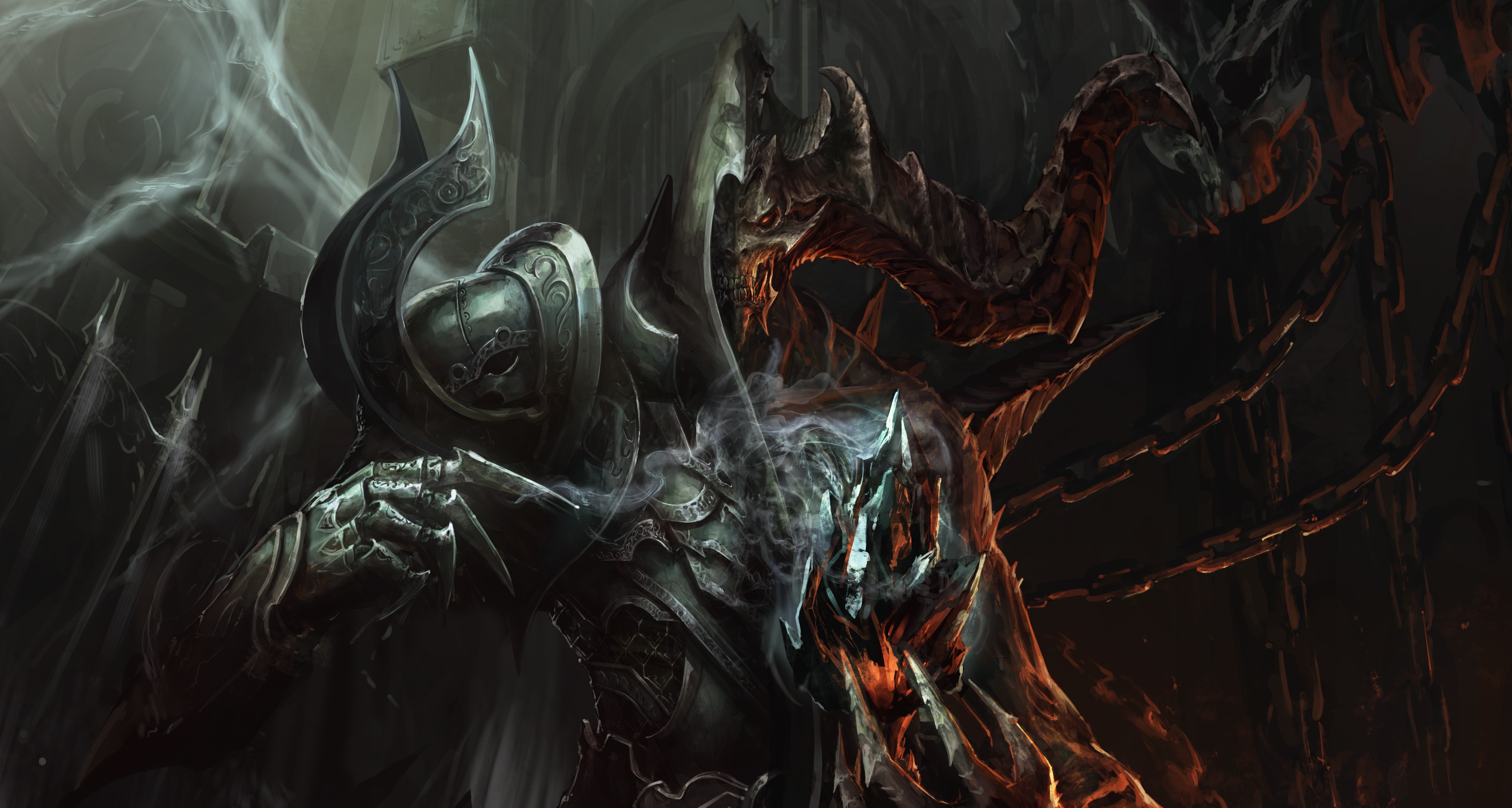 General 4724x2525 artwork video games Diablo III Diablo 3: Reaper of Souls