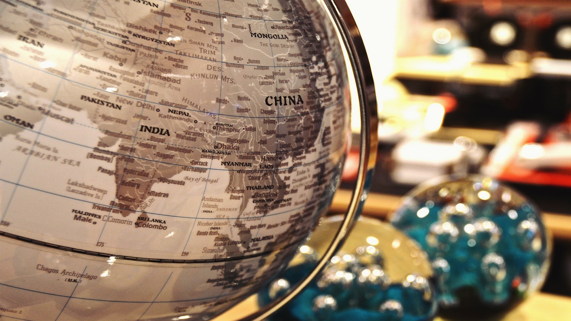 General 1920x1080 China world map globes geography cartography