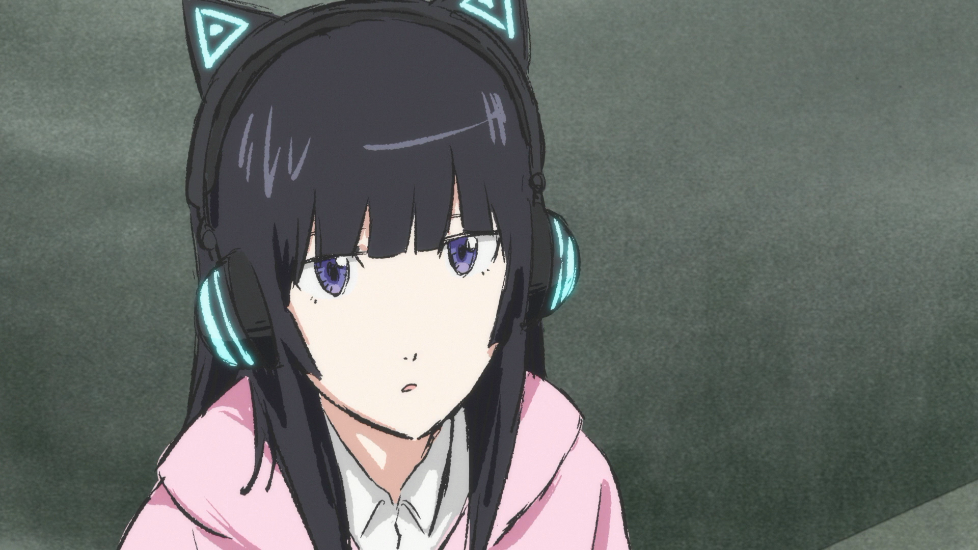 Anime 1920x1080 FLCL FLCL Progressive anime girls headphones screen shot