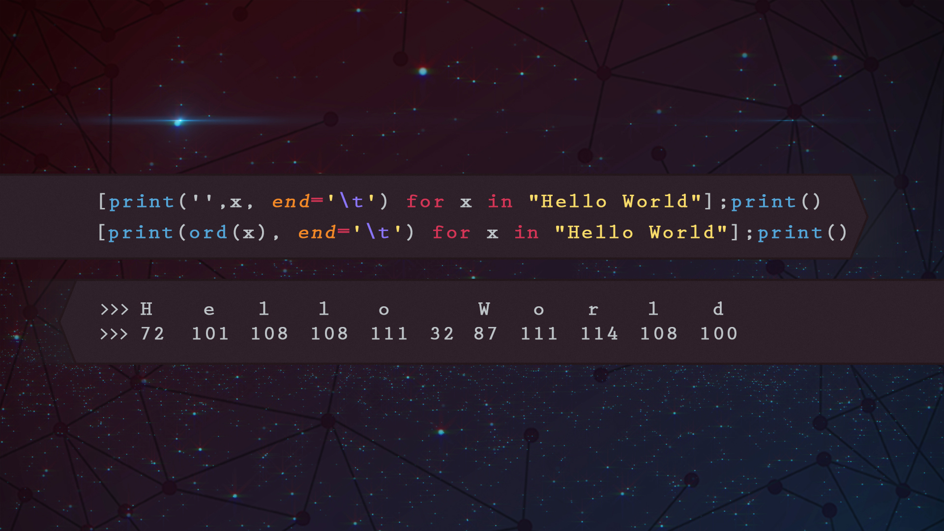 General 1920x1080 dark dark background Hello World programming lines dots numbers Python (programming) abstract code syntax highlighting programming language