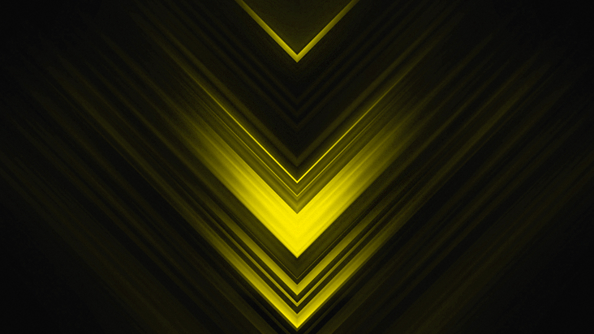 General 1920x1080 geometry yellow abstract digital art