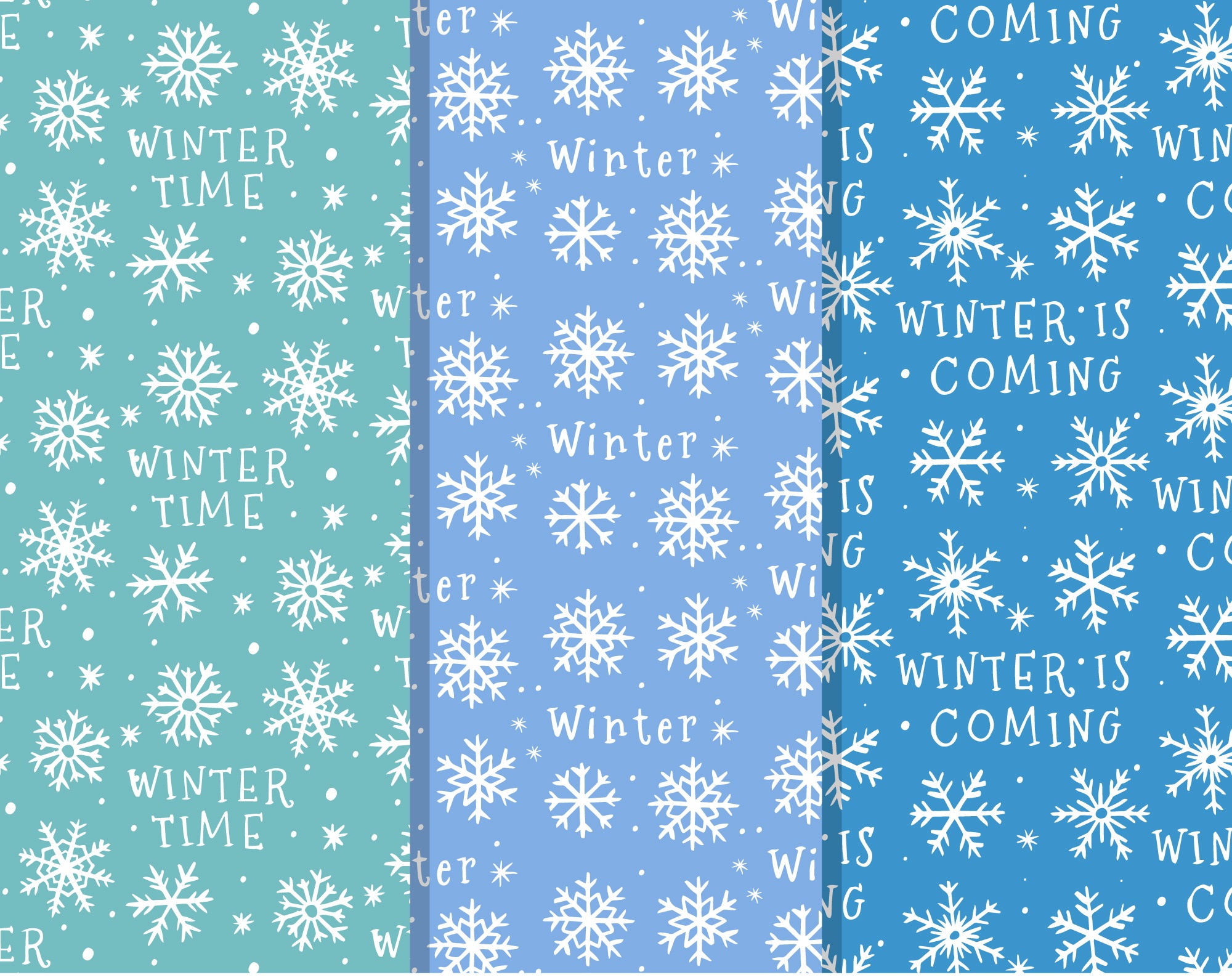 General 2000x1591 winter texture pattern blue snowflakes