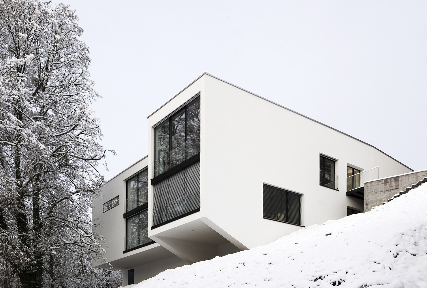 General 1481x1000 house architecture mansions modern snow