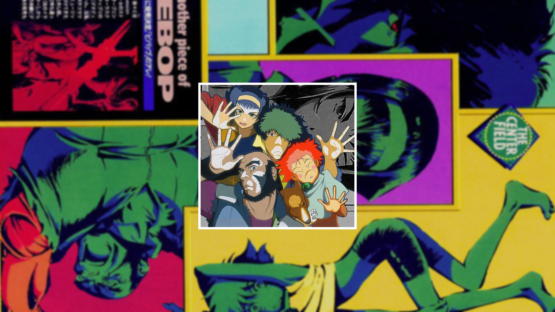 Anime 1920x1080 Cowboy Bebop Spike Spiegel Faye Valentine picture-in-picture picture
