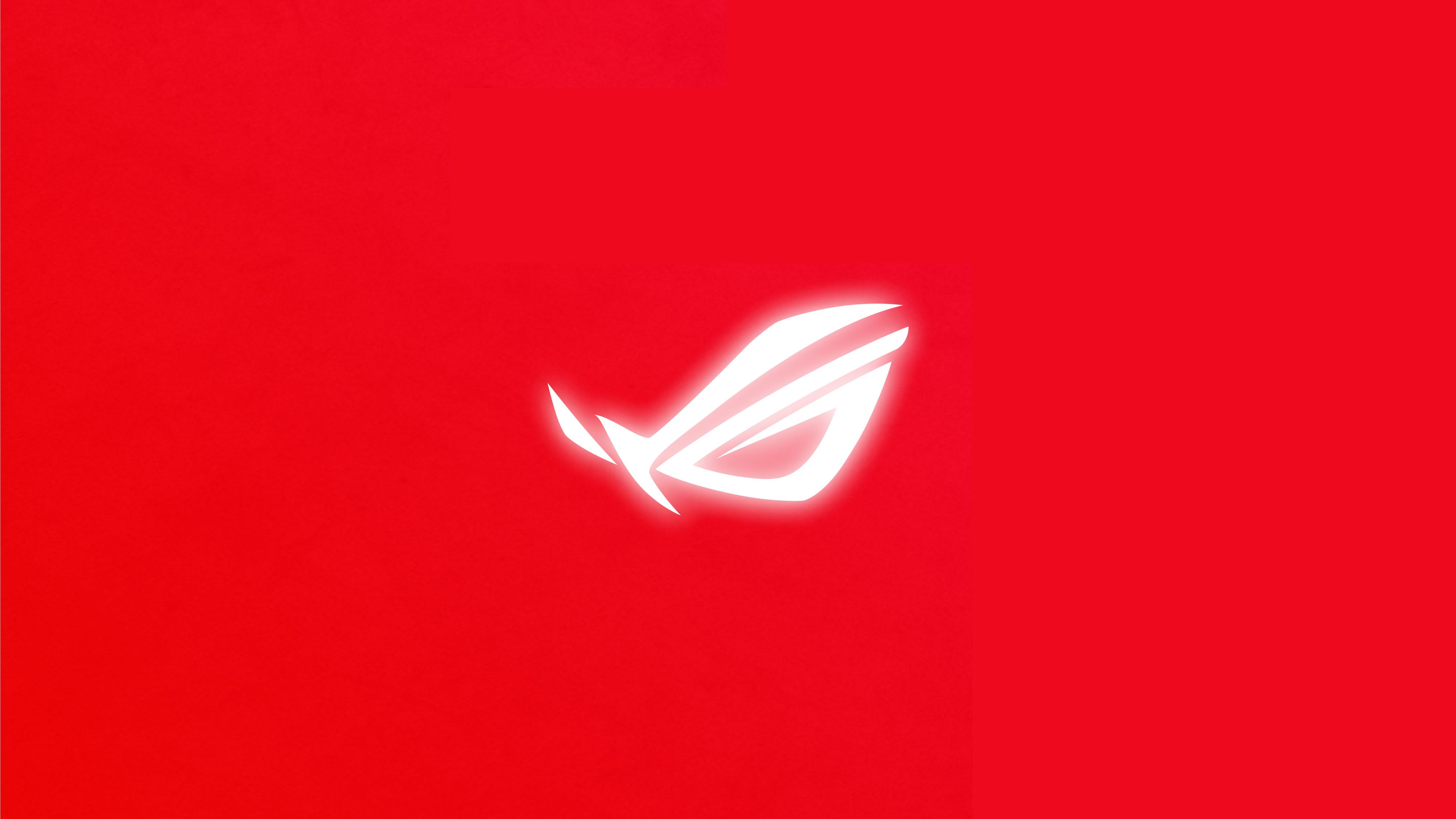 General 4001x2250 ASUS Republic of Gamers red background logo simple background minimalism brand