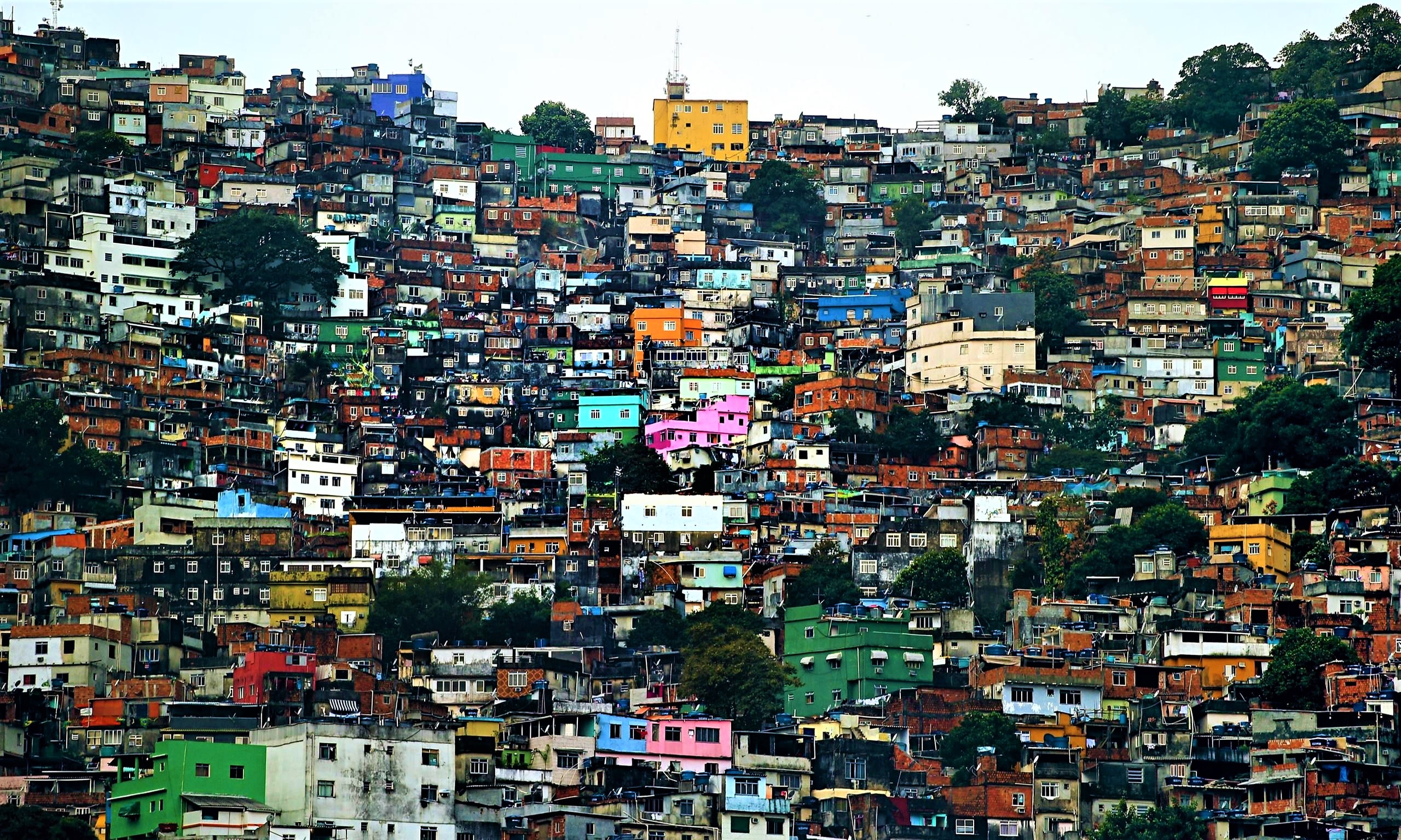 General 2560x1536 town cityscape building slum favela