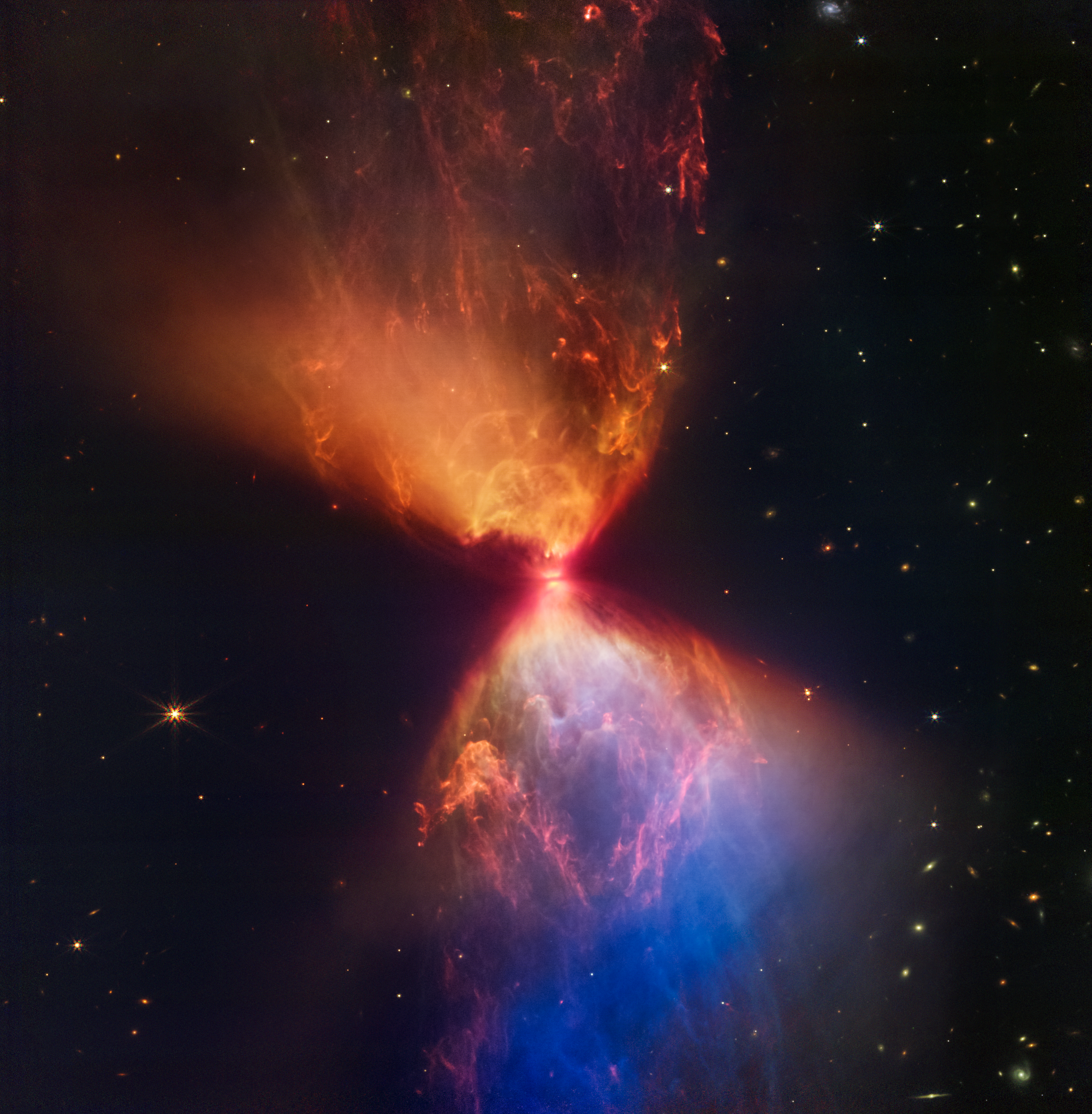 General 3883x3962 James Webb Space Telescope space stars galaxy L1527 IRS Protostar