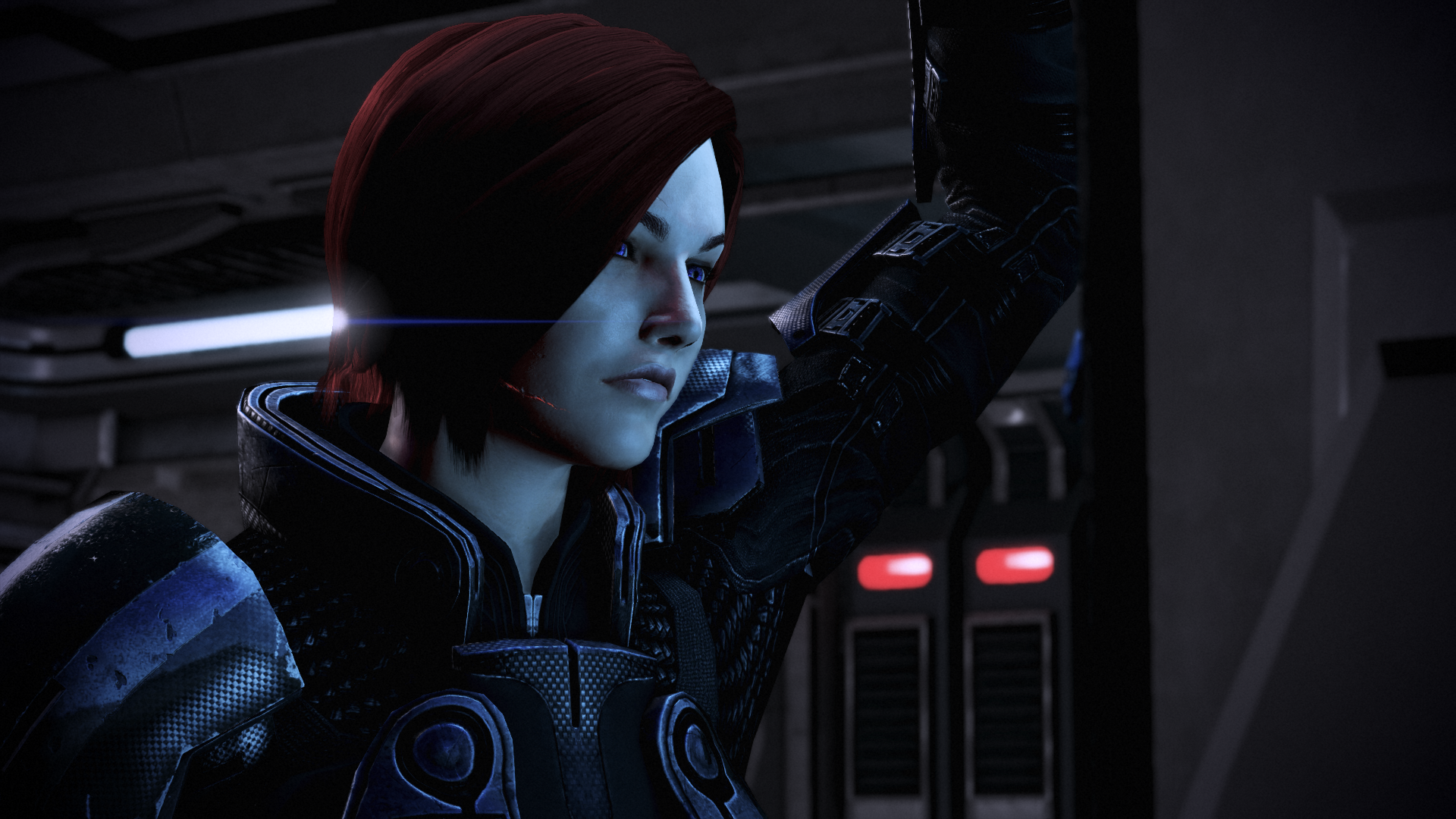 General 1920x1080 Mass Effect: Legendary Edition Commander Shepard CGI video games women screen shot armor video game characters