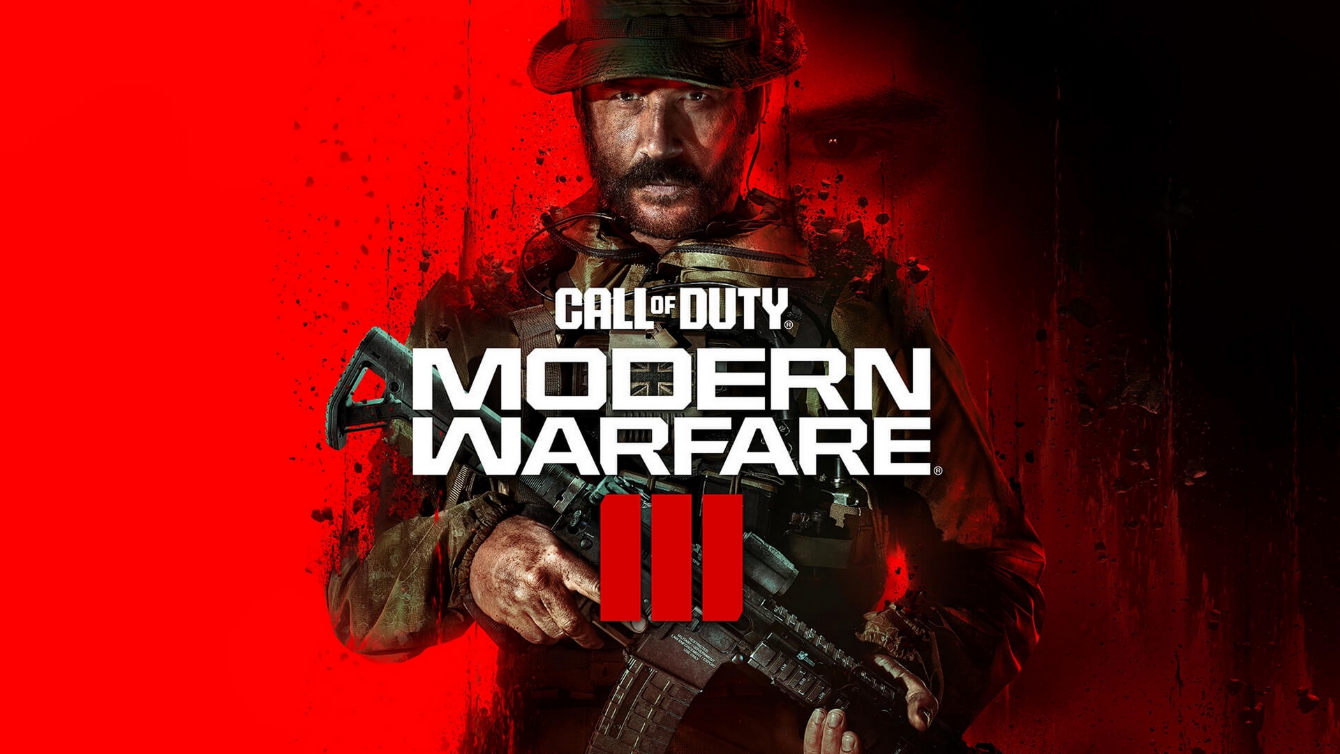 General 1920x1080 Call of Duty: Modern Warfare 3 Call of Duty 4: Modern Warfare MW3 video games Activision boys with guns beard Xbox hat looking at viewer title soldier gun men simple background