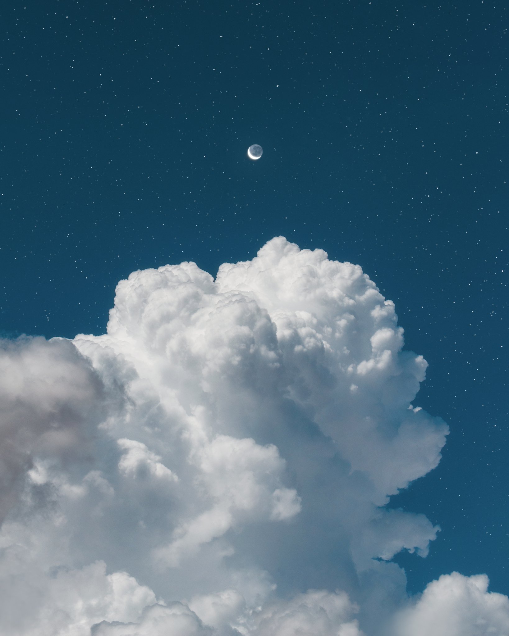 General 1638x2048 nature clouds sky Moon full moon portrait display