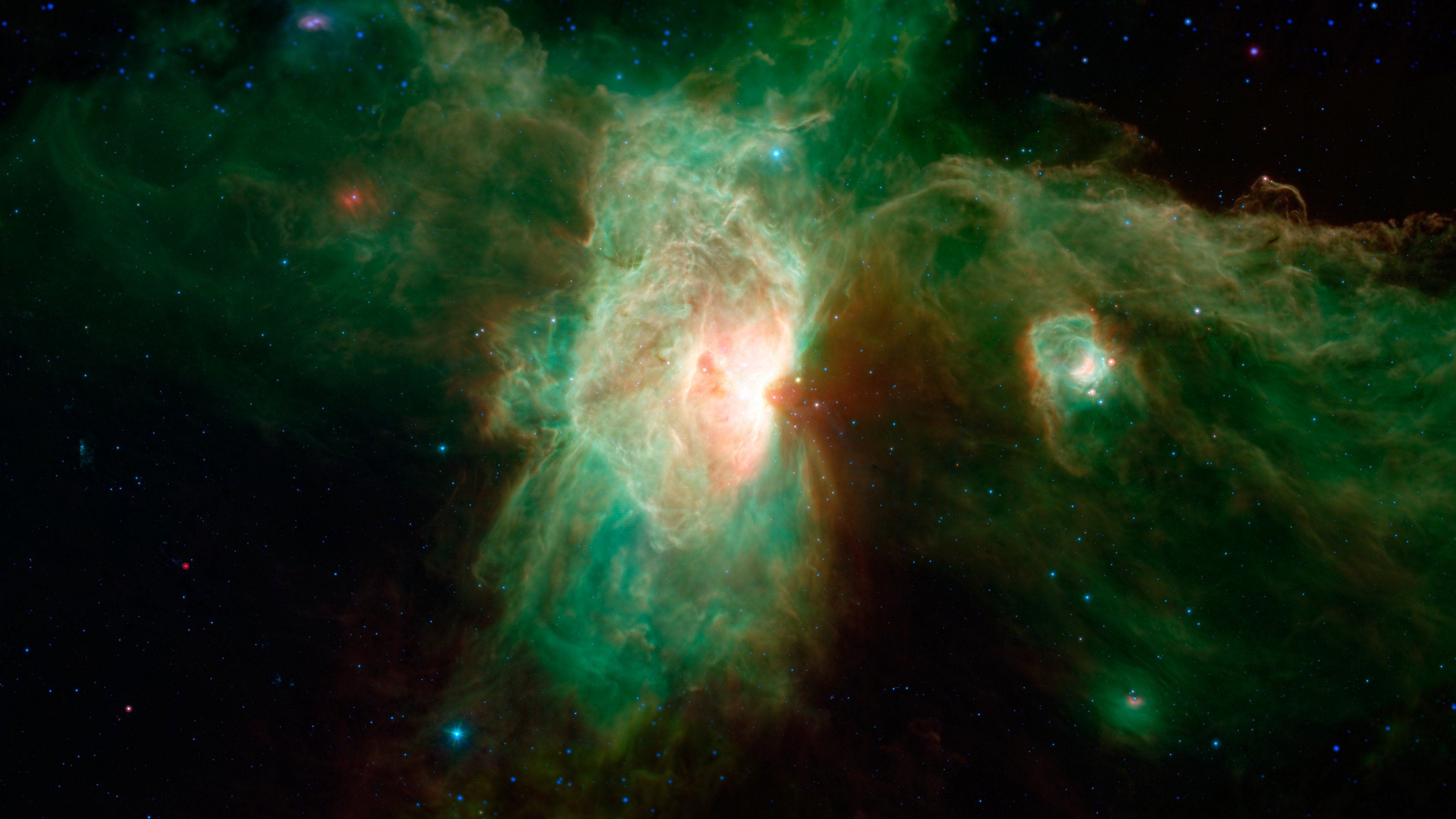 General 3840x2160 space galaxy nebula stars