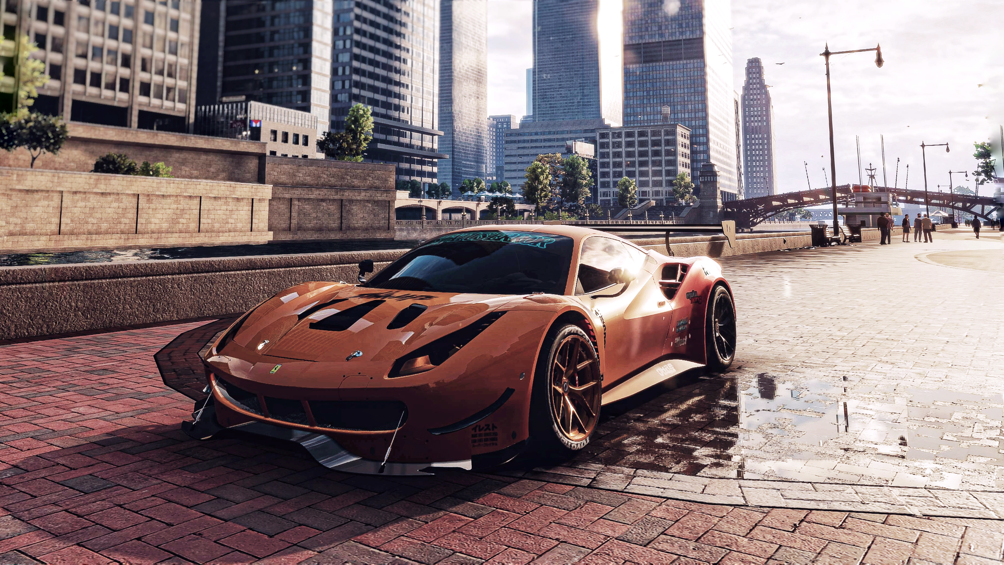 General 3840x2160 Need for Speed Need for speed Unbound race cars car park car 4K gaming Criterion Games EA Games video game car video games