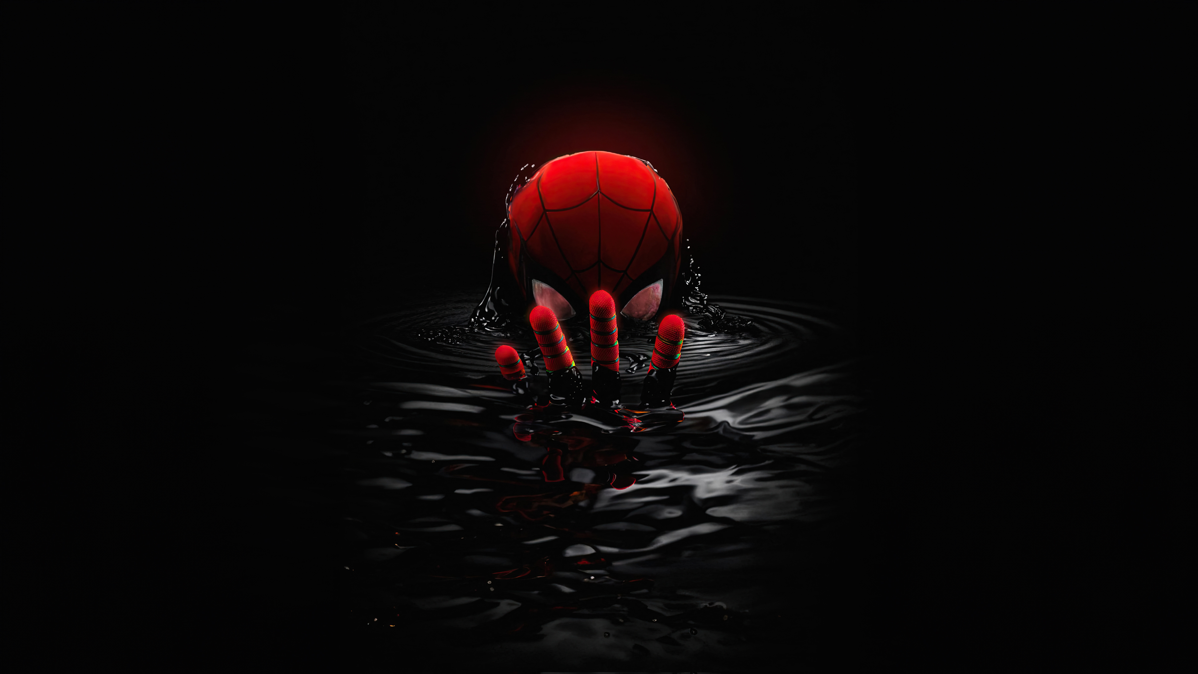 General 3840x2160 Marvel Cinematic Universe dark Venom Spider-Man