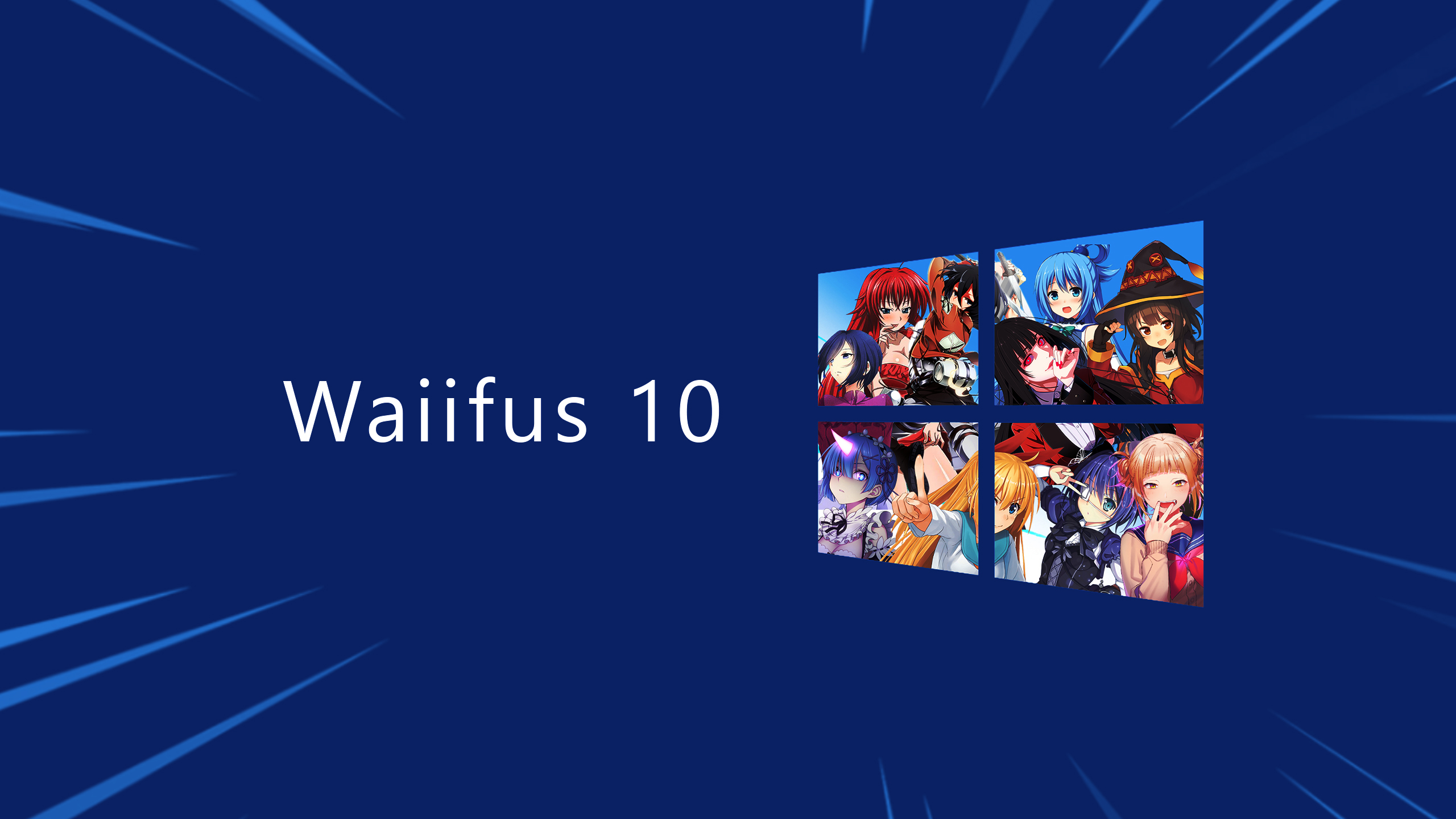 Anime 2560x1440 waifu2x anime Windows 10 Kawai Miki