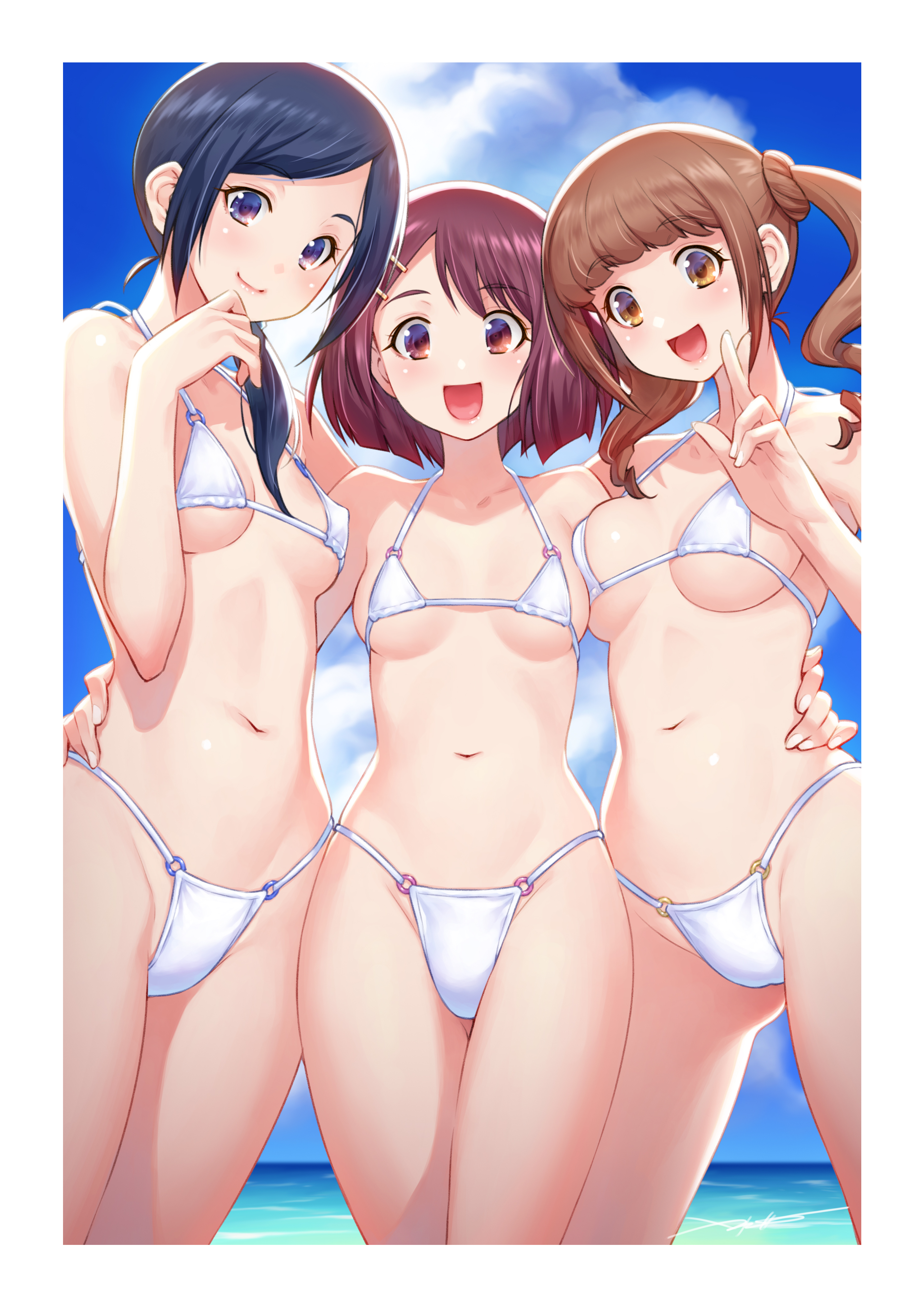 Anime 2976x4209 Pretty Cure Kazuma Muramasa bikini swimwear