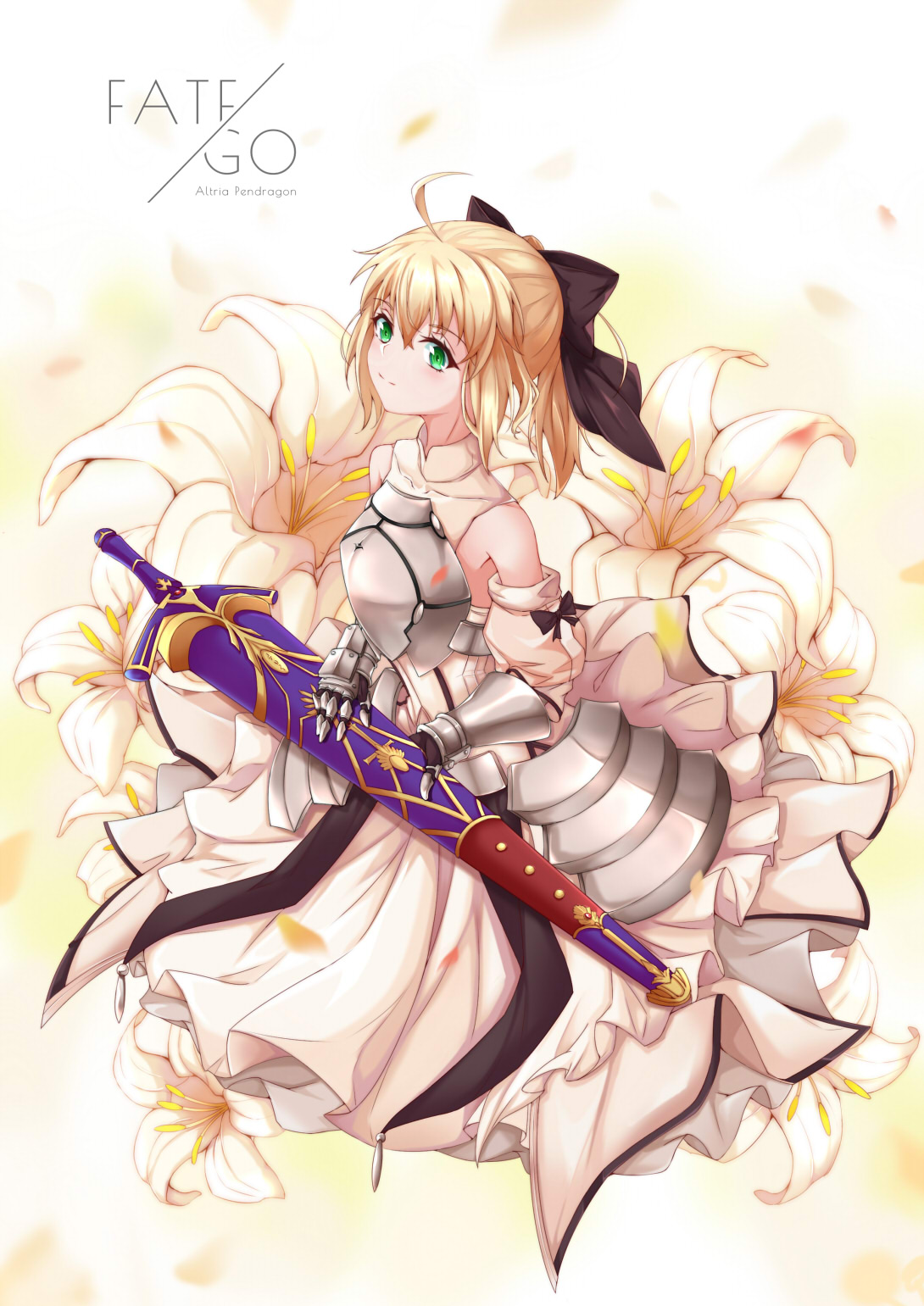 Anime 1090x1541 anime anime girls Fate series Fate/Unlimited Codes  Fate/Grand Order blonde Saber Lily Artoria Pendragon