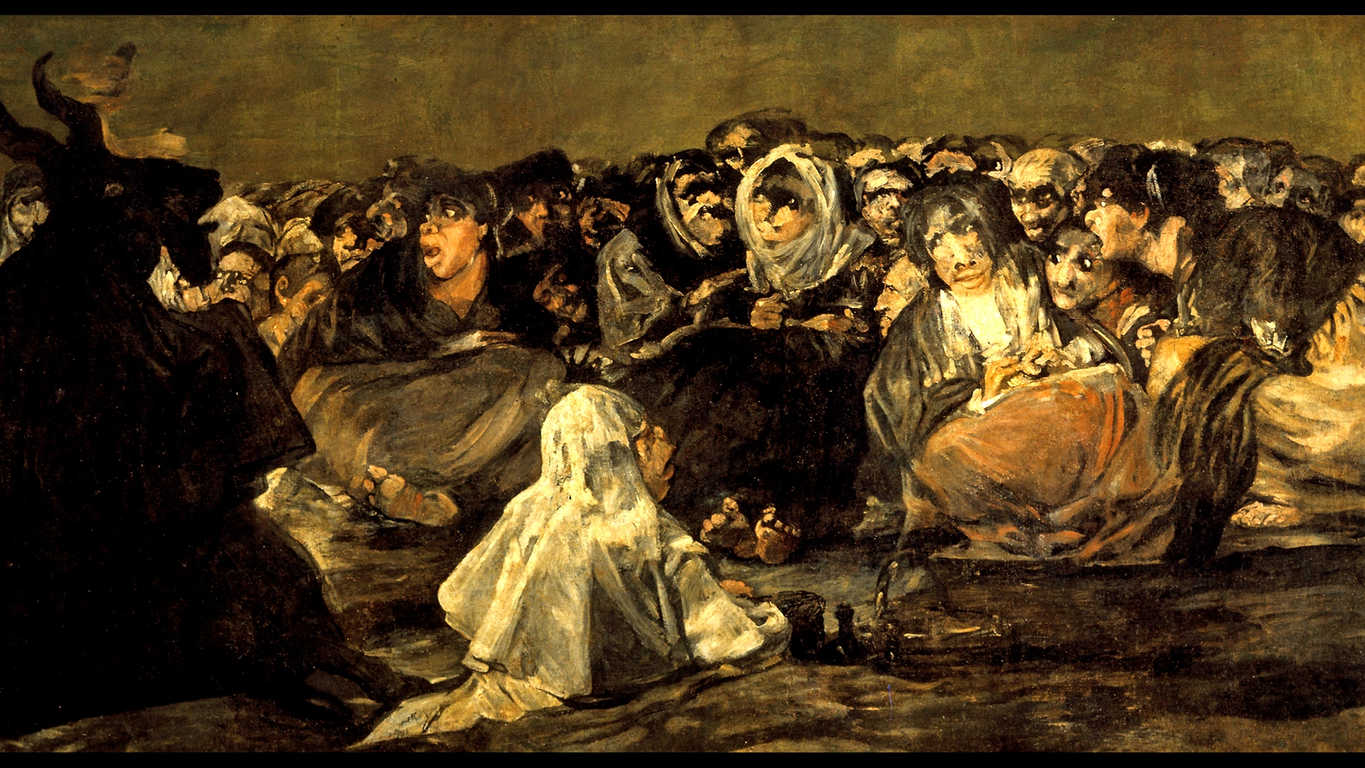 General 1920x1080 painting classic art Francisco Goya witch