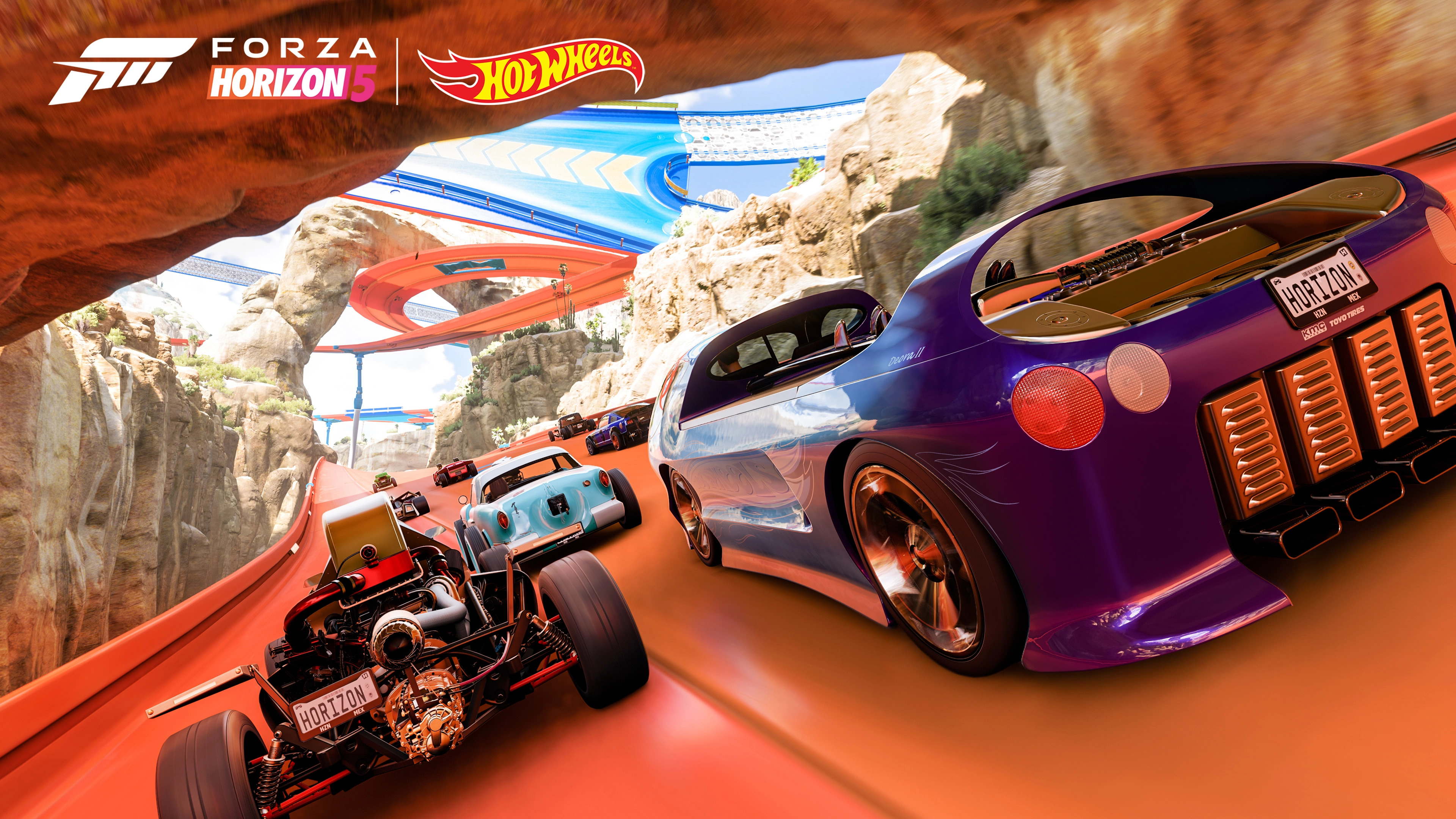 General 3840x2160 Forza Horizon 5 Hot Wheels car race cars video games