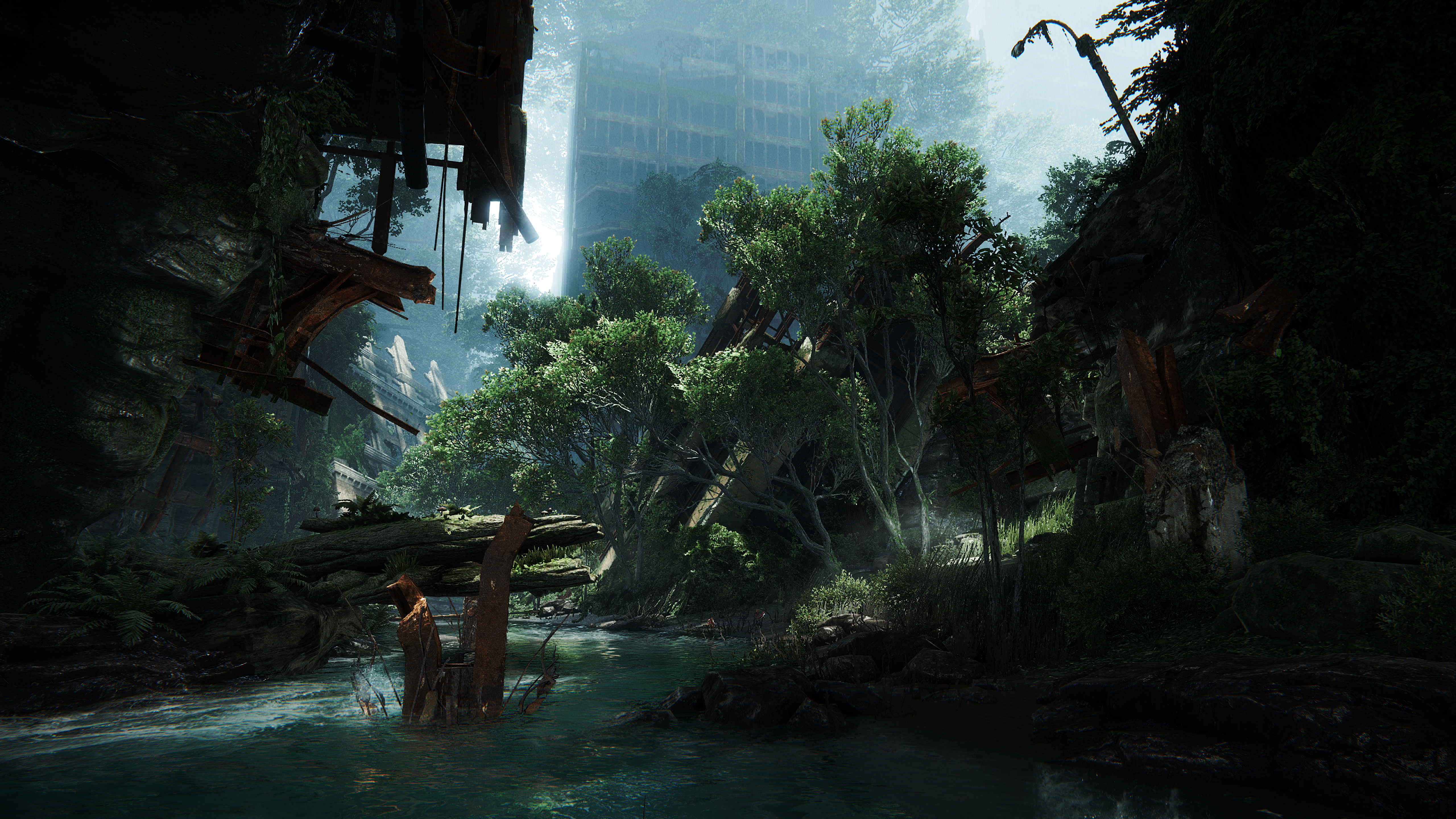 General 5120x2880 PC gaming apocalyptic Nvidia RTX Crysis 3 CryEngine  screen shot