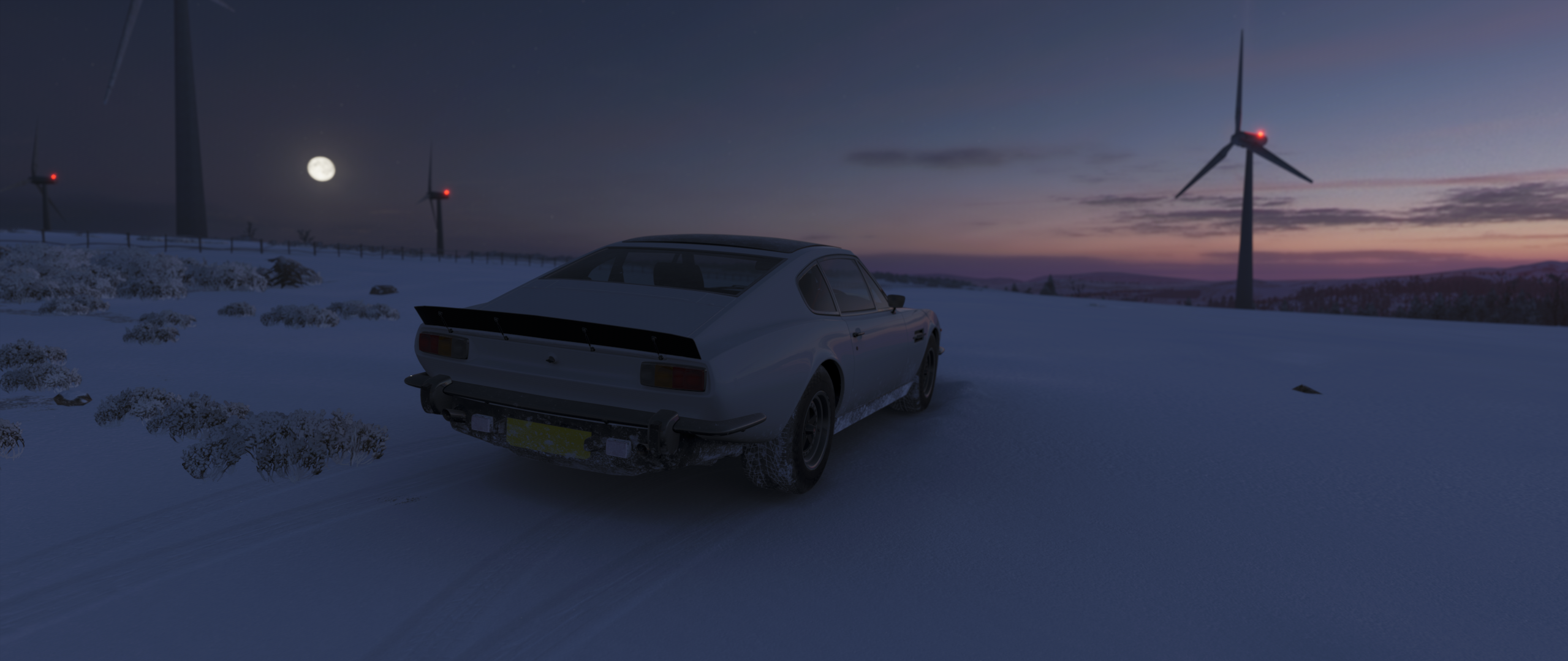 General 2559x1079 Forza Horizon 4 Aston Martin Aston Martin V8 Vantage video games car