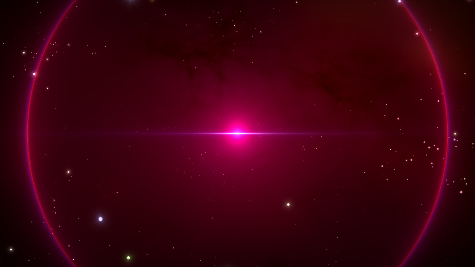 General 1920x1080 PC gaming video games screen shot No Man's Sky space galaxy purple pink