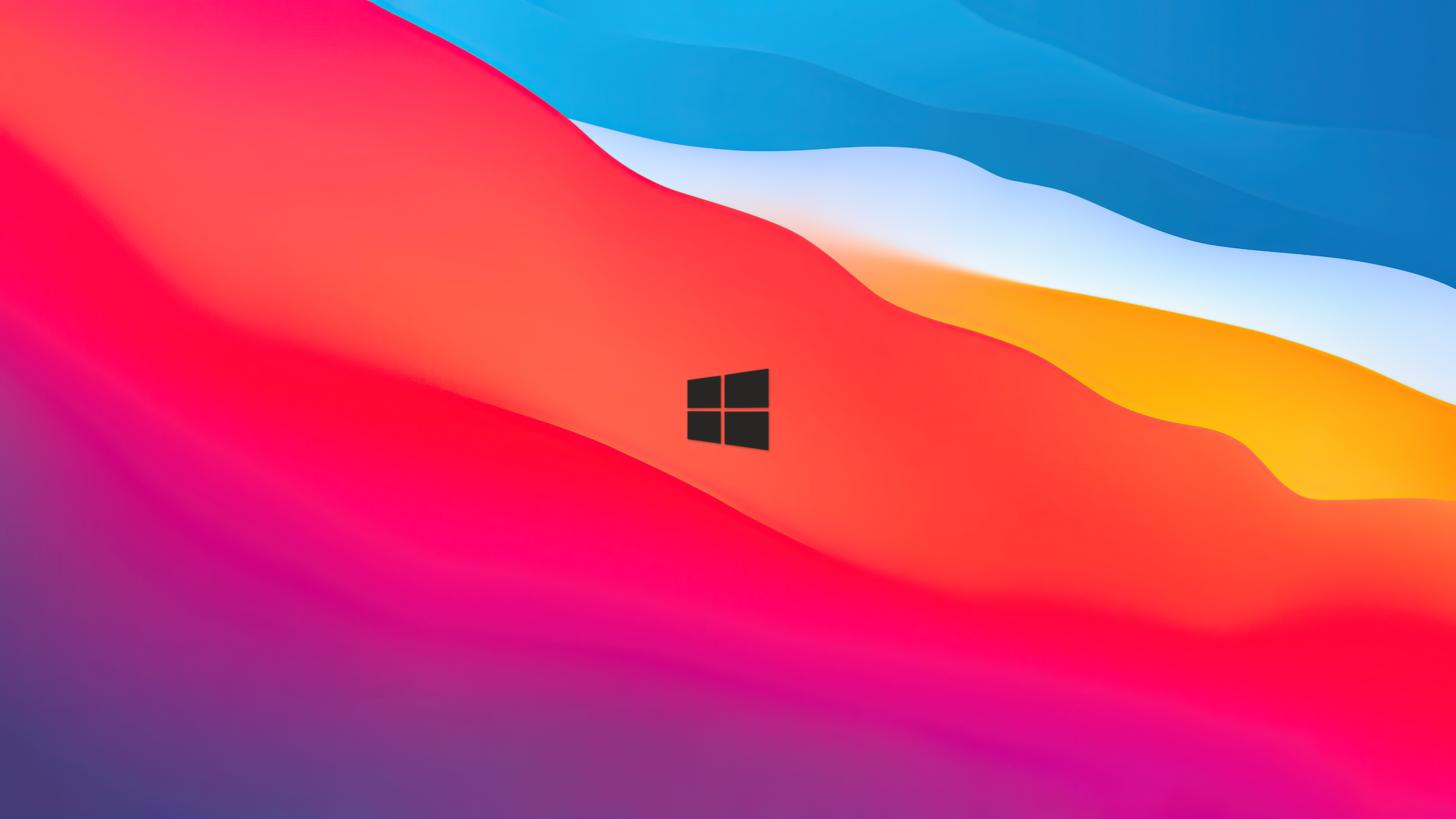 General 4096x2304 colorful Microsoft Windows Desktopography simple background