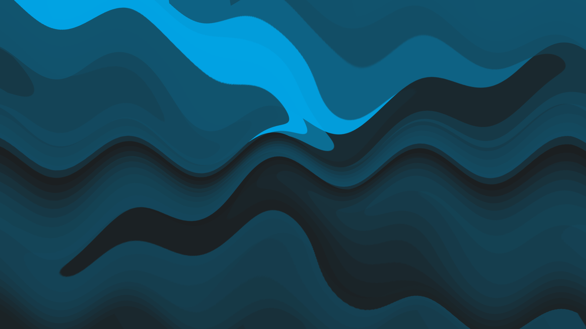 General 1920x1080 abstract waveforms blue teal