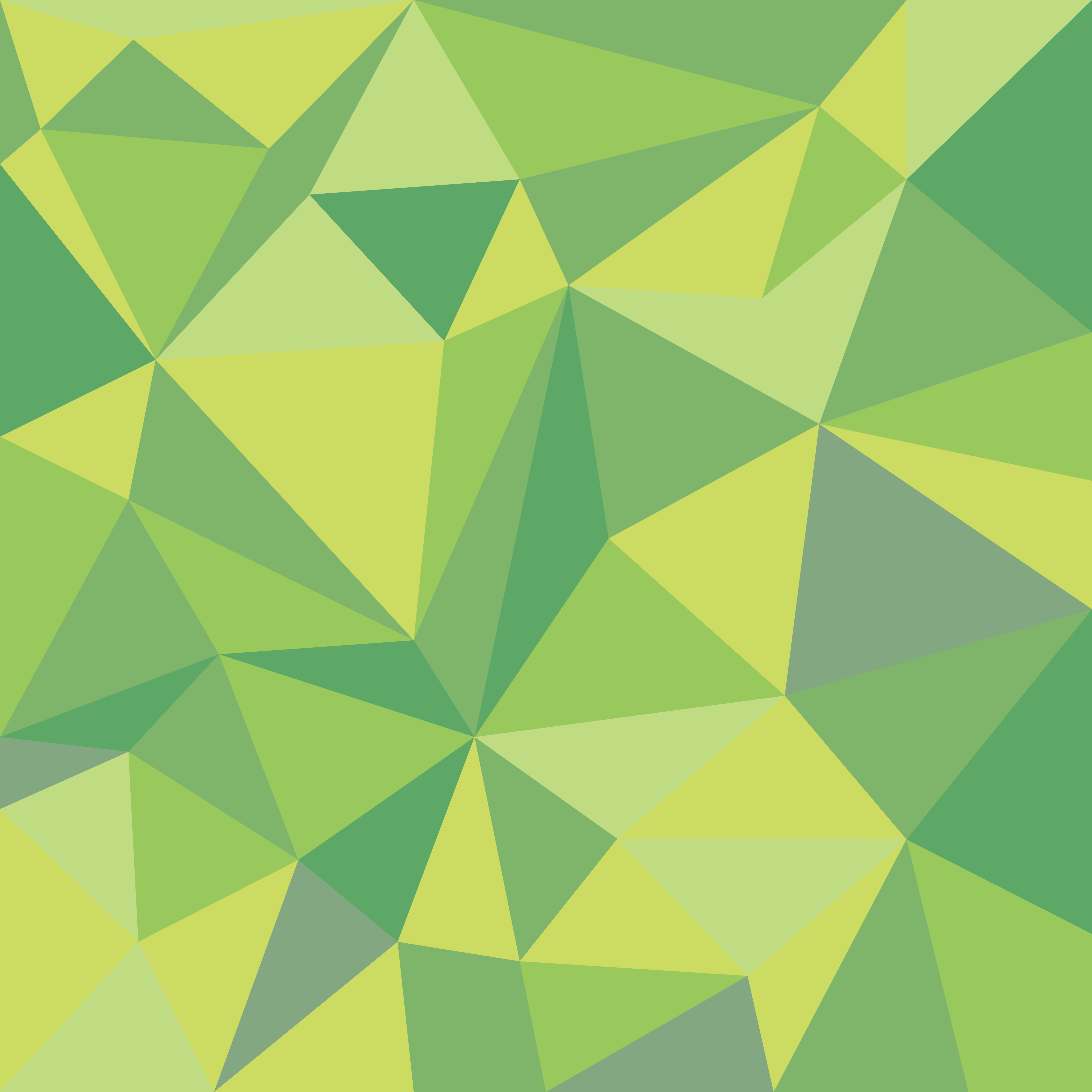 General 5071x5071 abstract pattern green triangle