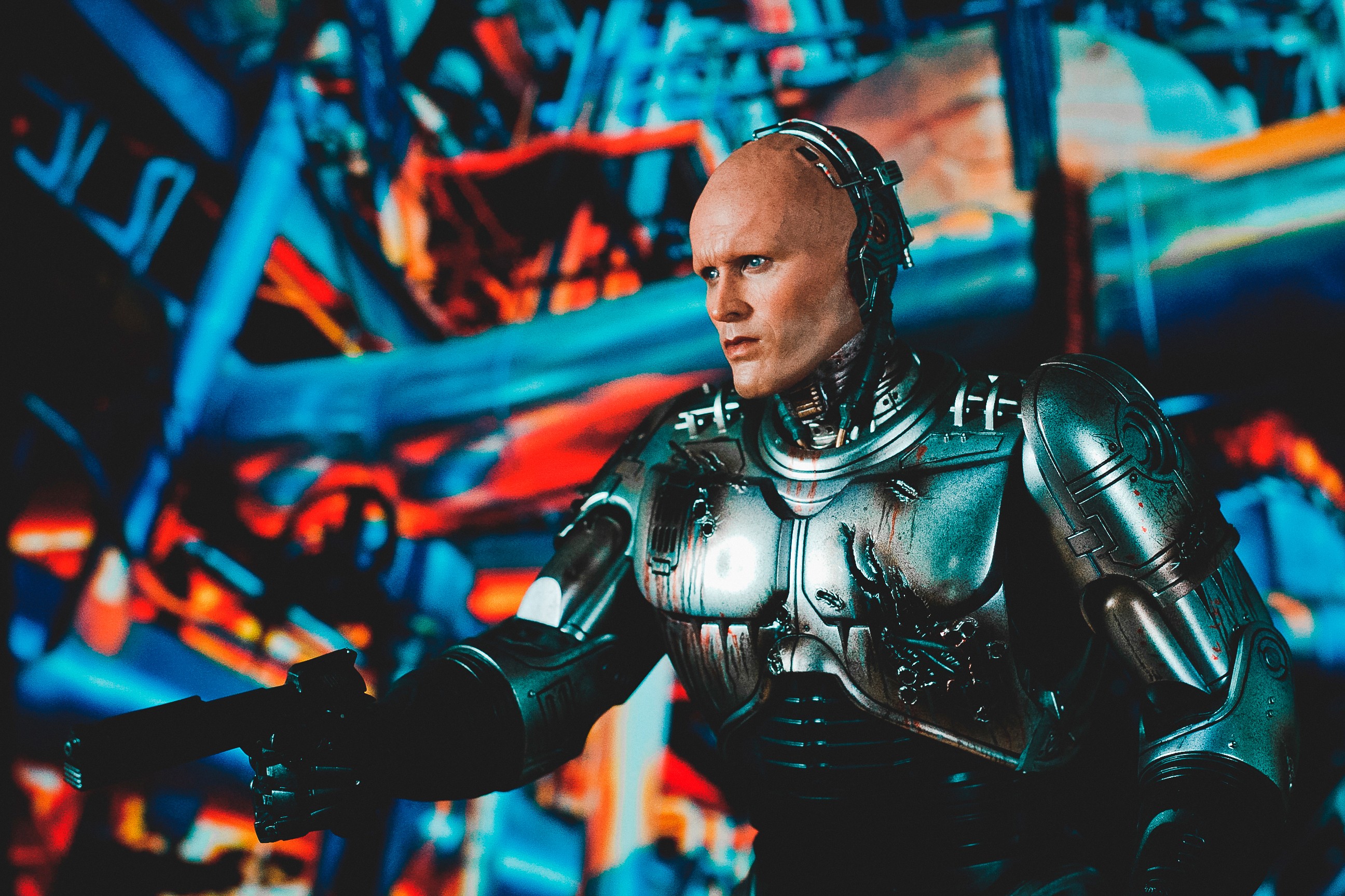 General 2592x1728 RoboCop Peter Weller cyborg movies