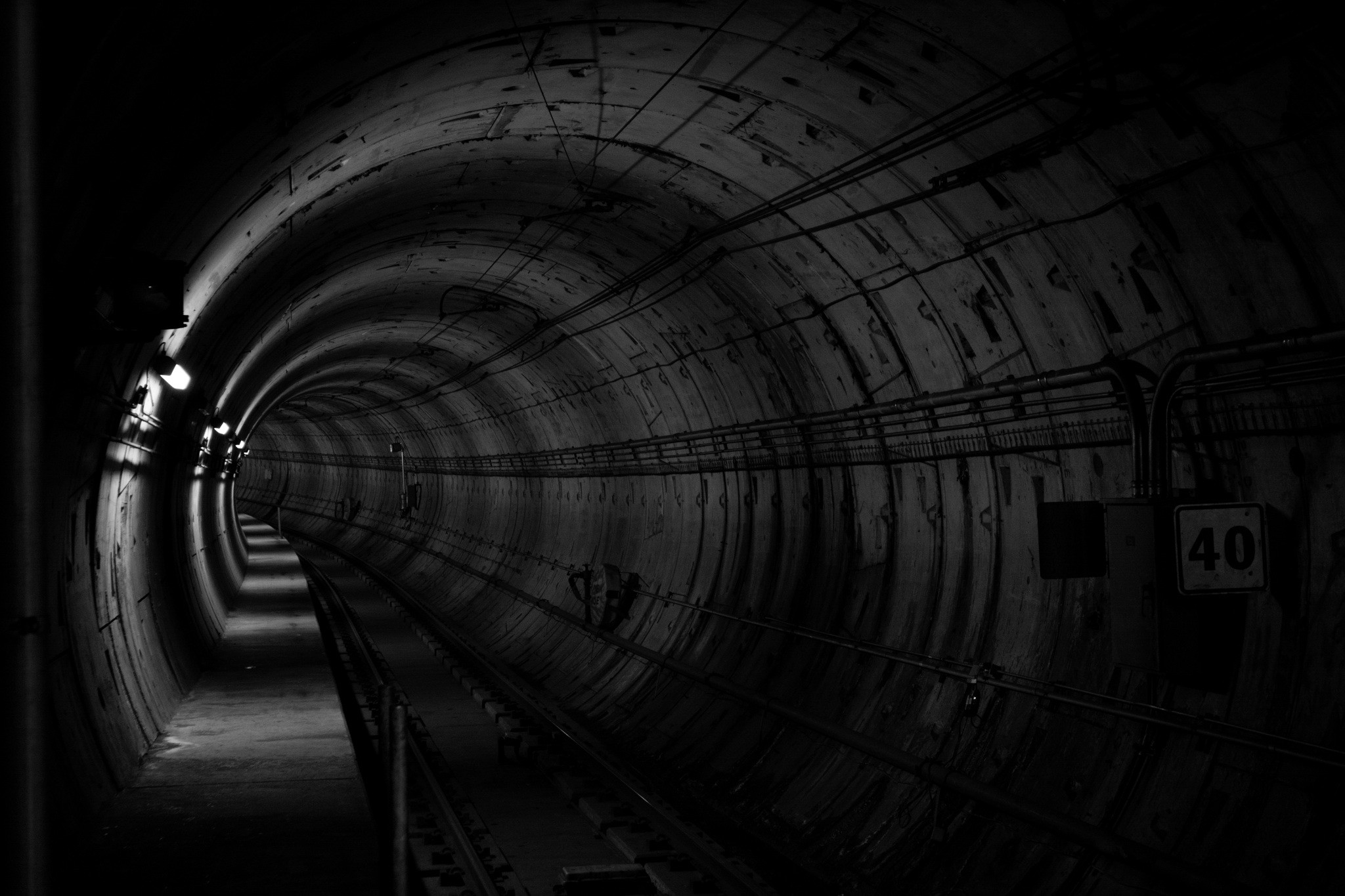 General 2048x1365 tunnel black subway monochrome underground