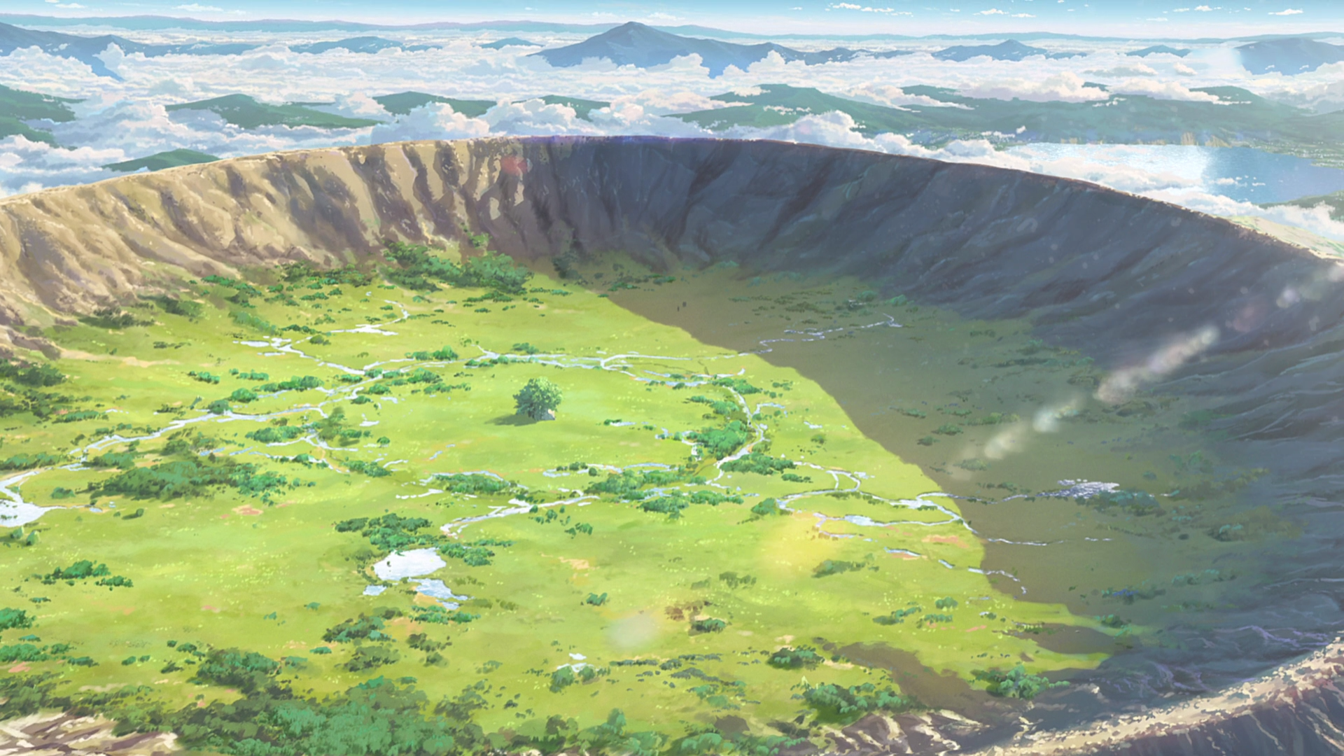Anime 1920x1080 anime Kimi no Na Wa Makoto Shinkai  landscape