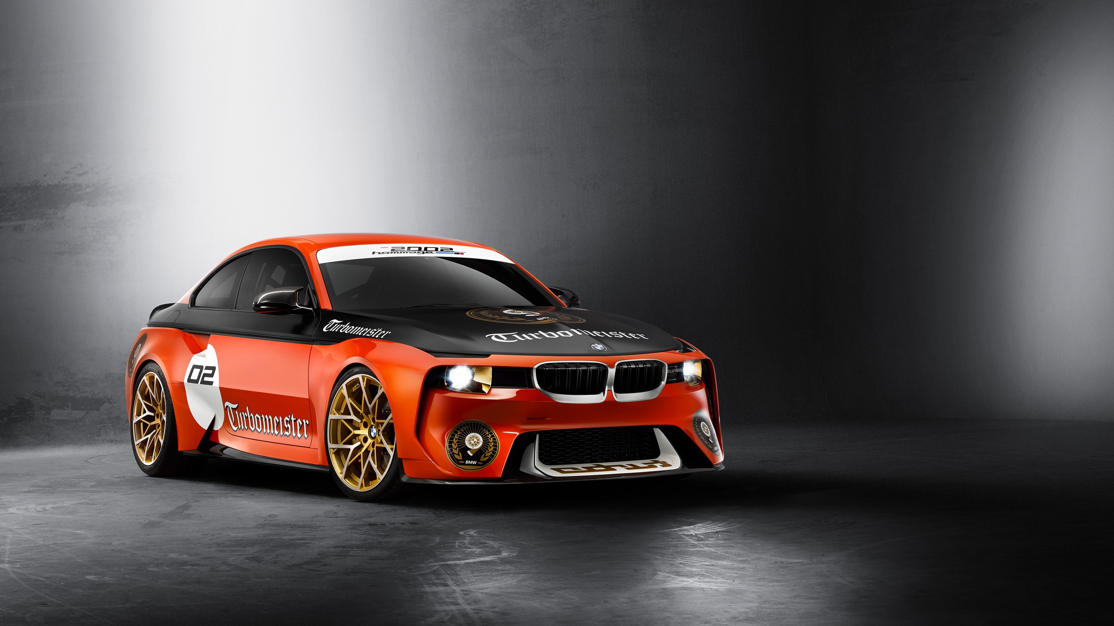 General 3840x2160 car BMW 2002 Hommage BMW vehicle red cars
