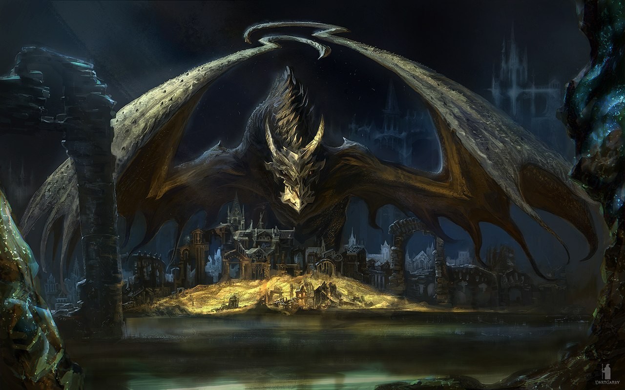 General 1280x800 dragon fantasy art creature artwork