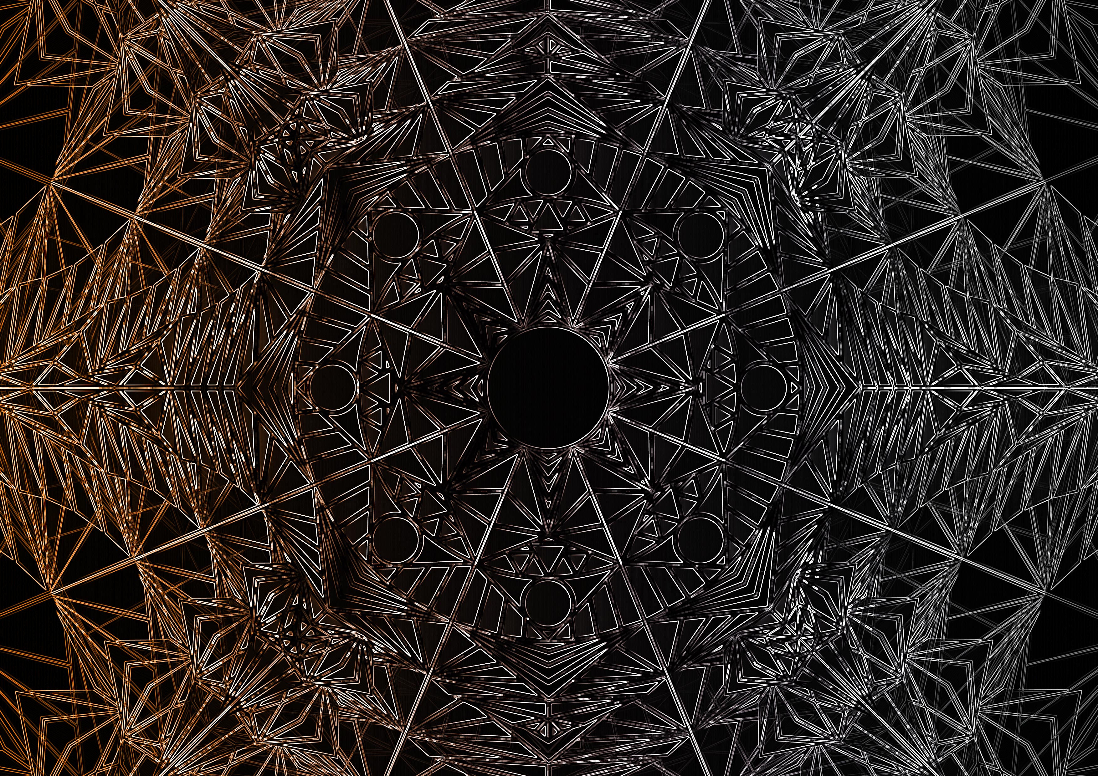 General 3508x2480 optical illusion vector fractal digital art