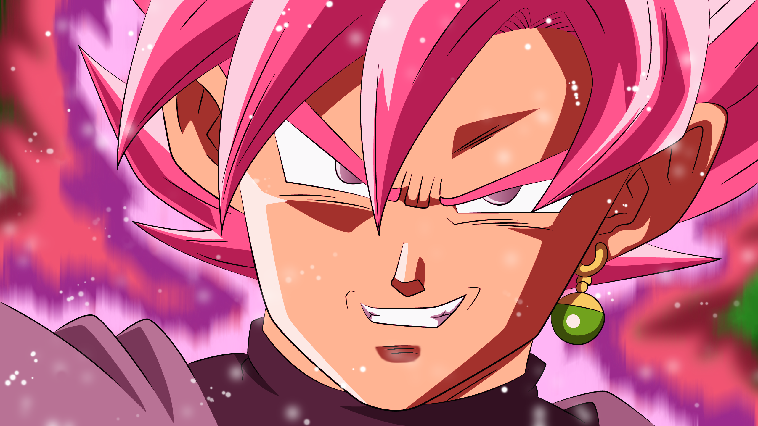 Anime 2560x1440 Dragon Ball Super Super Saiyan Rosé Dragon Ball Goku Black