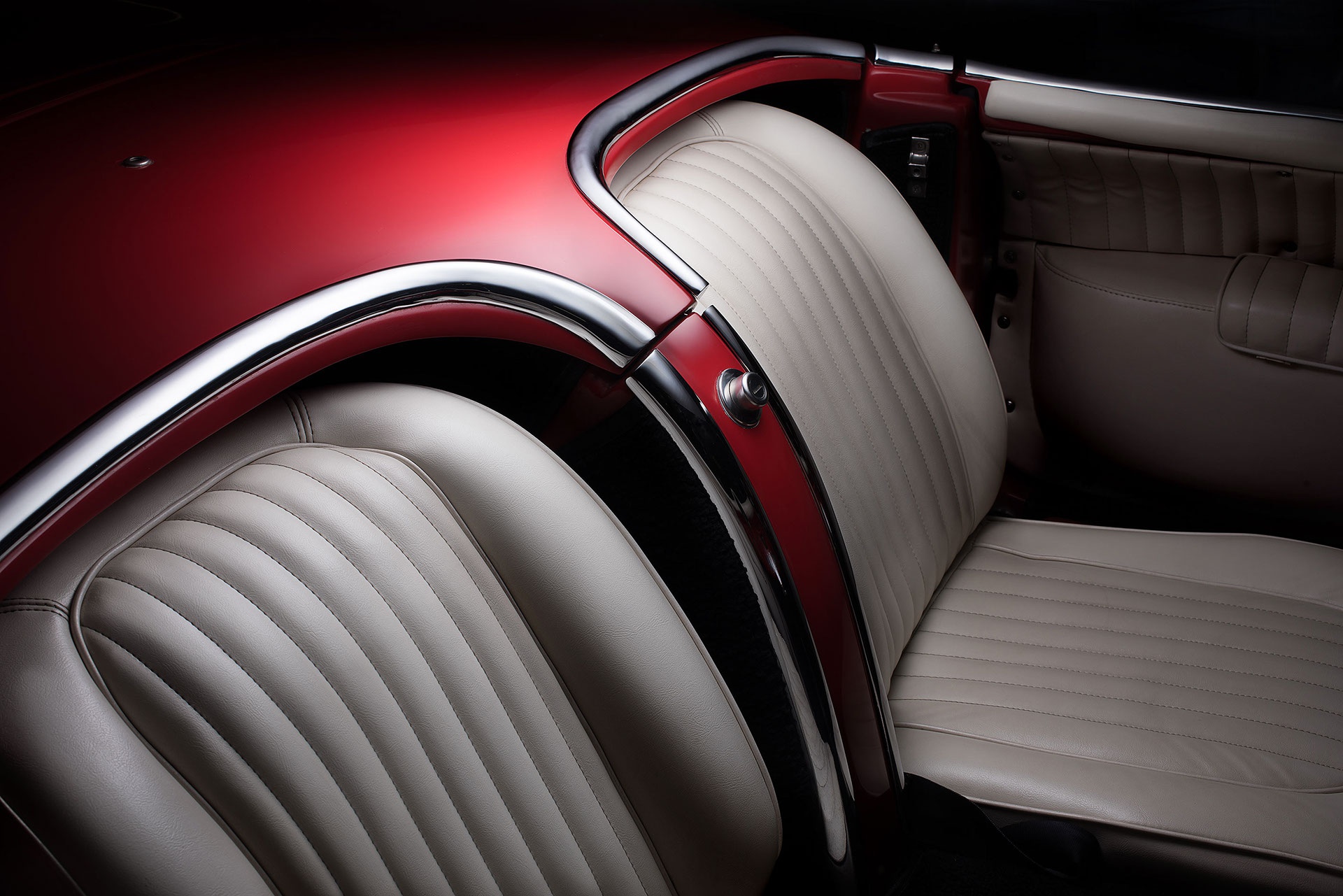 General 1920x1281 car interior red 1954 (Year) car Corvette Chevrolet American cars convertible car seat