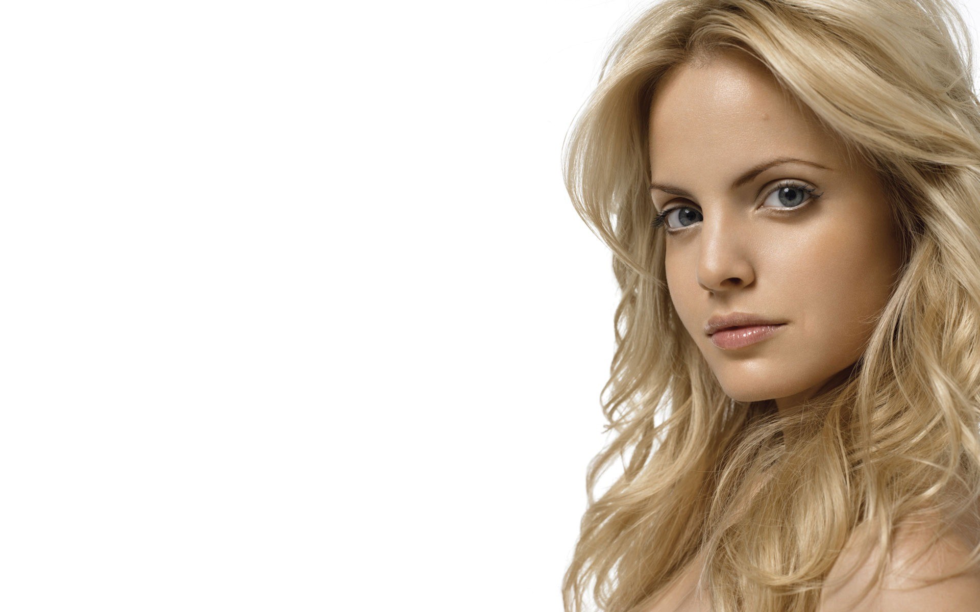 People 1920x1200 women long hair Mena Suvari actress simple background American women white background looking at viewer face portrait