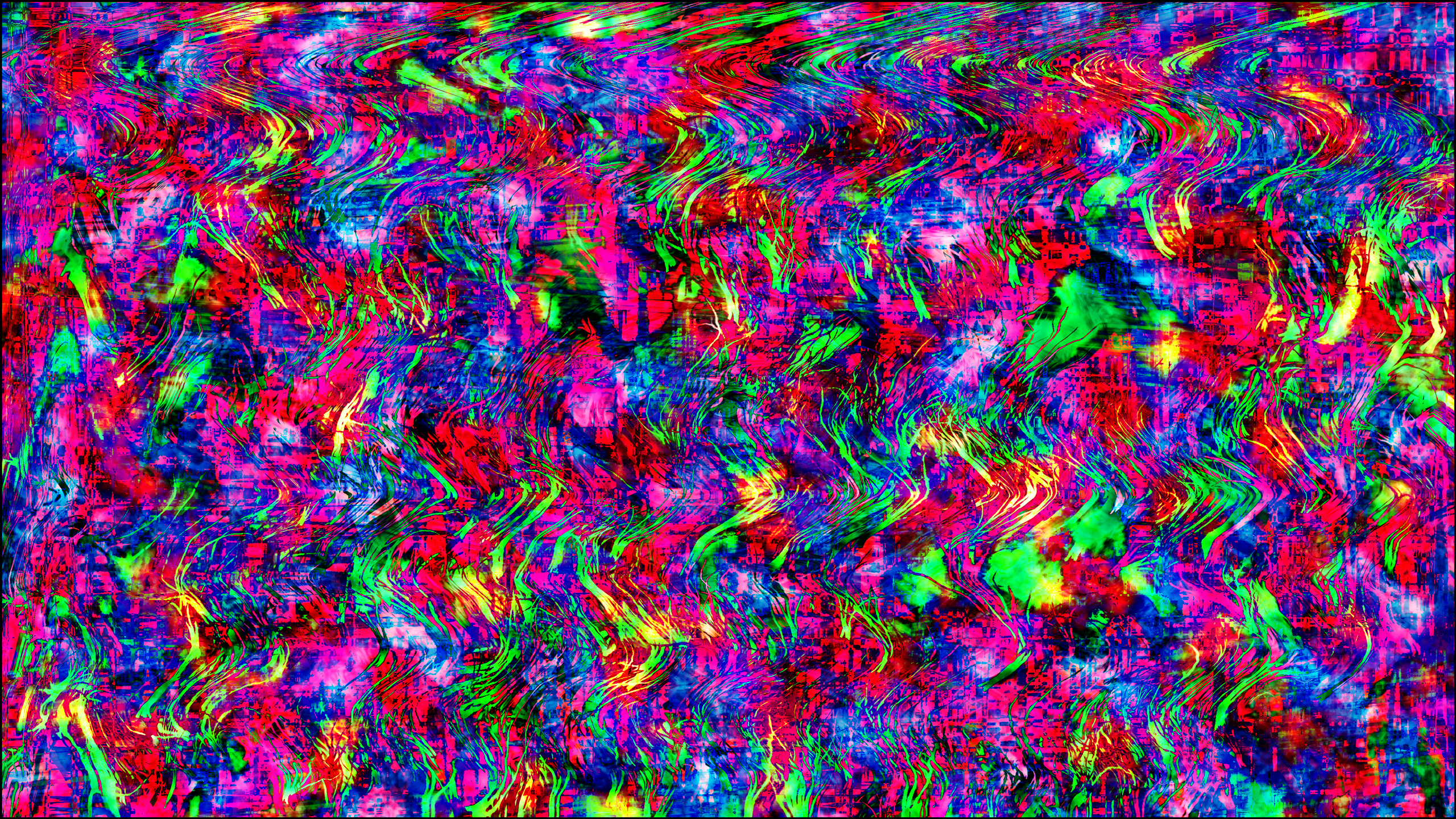 General 2560x1440 abstract digital art colorful autostereogram