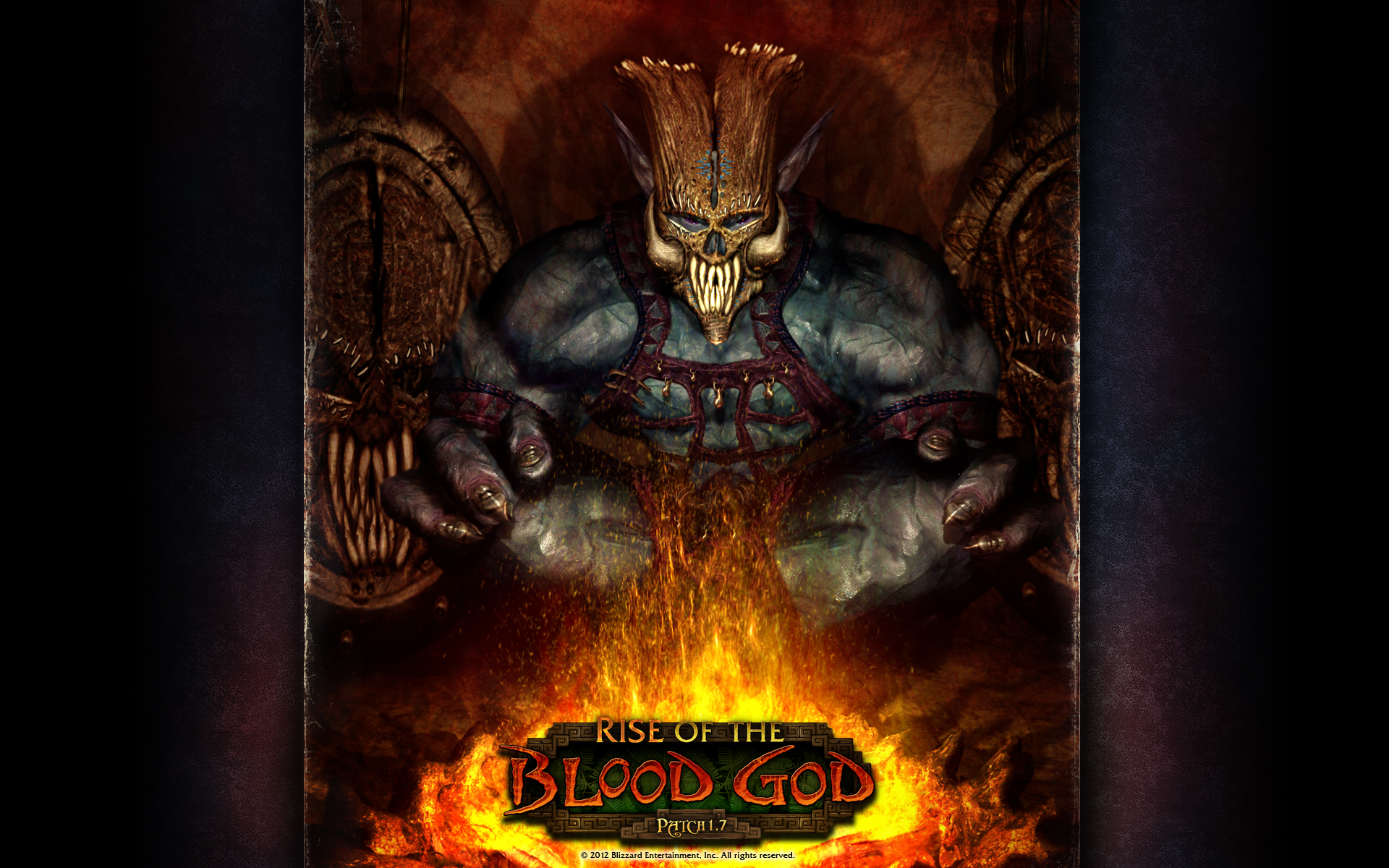 General 1920x1200 Warcraft World of Warcraft video games trolls video game art Video Game Creatures fire