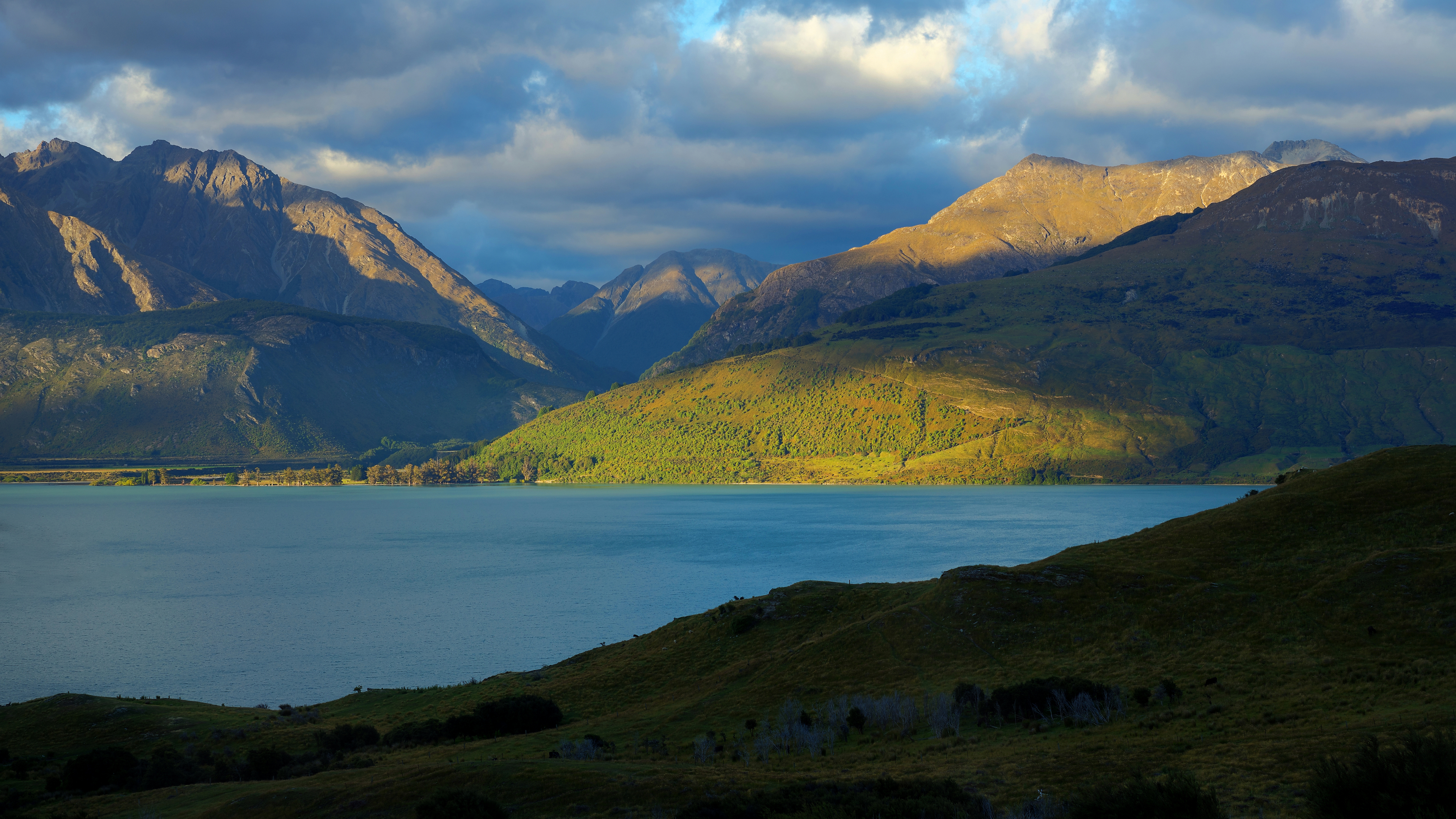 General 3840x2160 Trey Ratcliff photography landscape New Zealand nature mountains water clouds