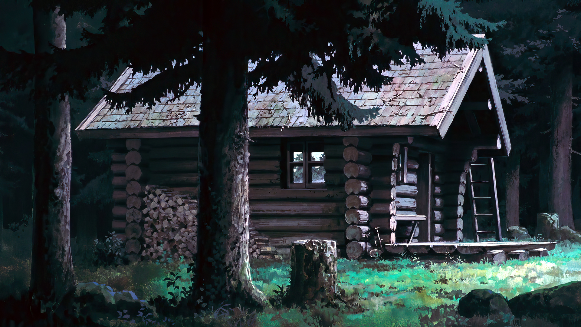 ARTBYRYAN - Cabin in the woods!
