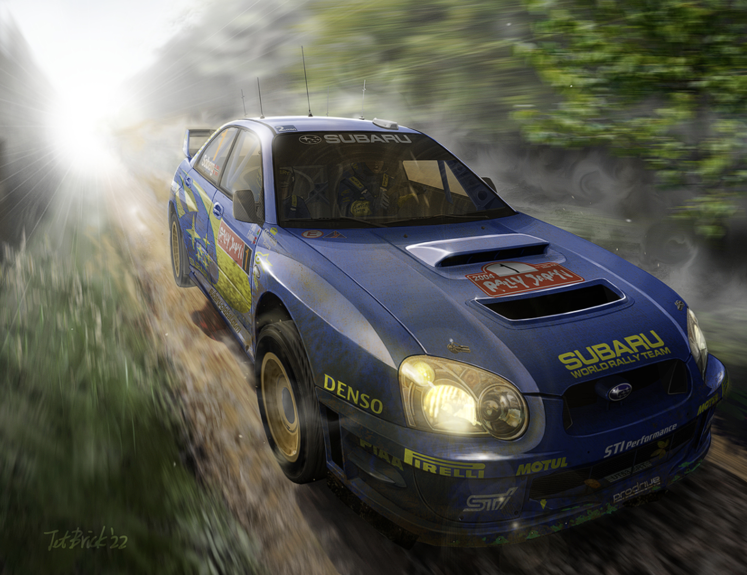 General 1536x1184 car vehicle Rally World Rally Championship Subaru Impreza WRX STI Japanese cars headlights rally cars motion blur driving Subaru Impreza signature 2022 (year) frontal view blue cars