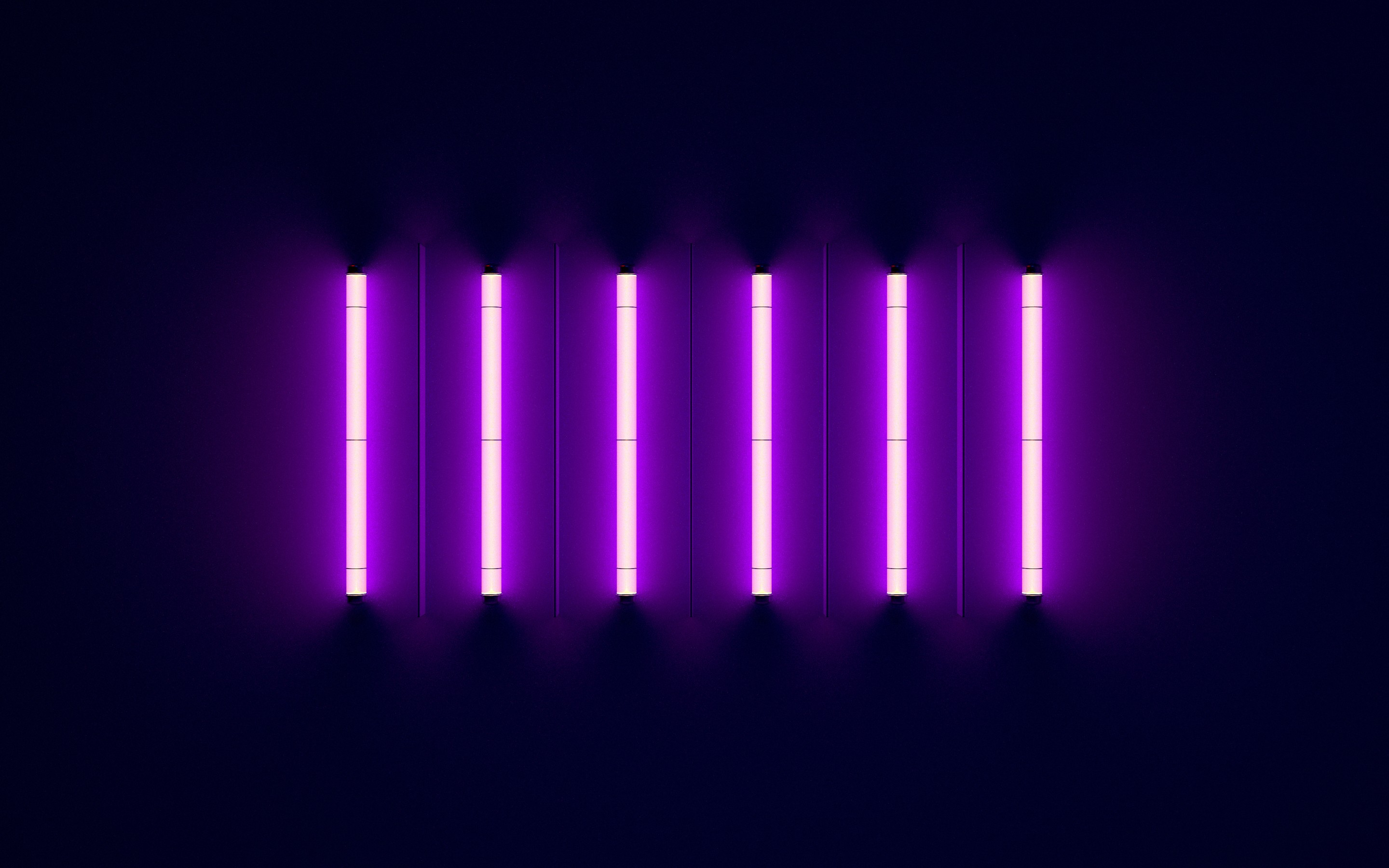 General 2880x1800 neon stripes vaporwave synthwave purple light low light simple background