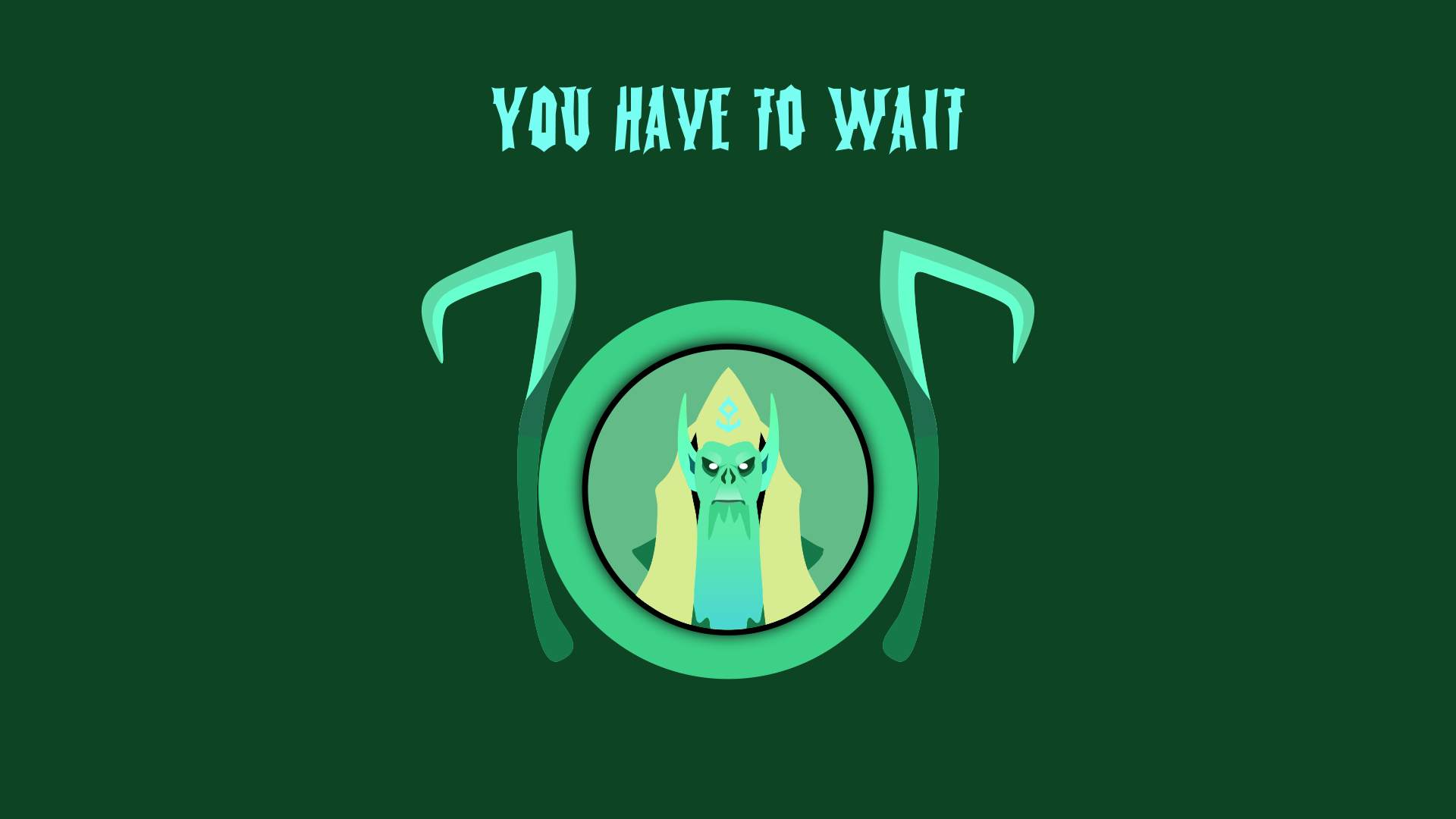 General 1920x1080 Dota 2 simple background minimalism green background quote